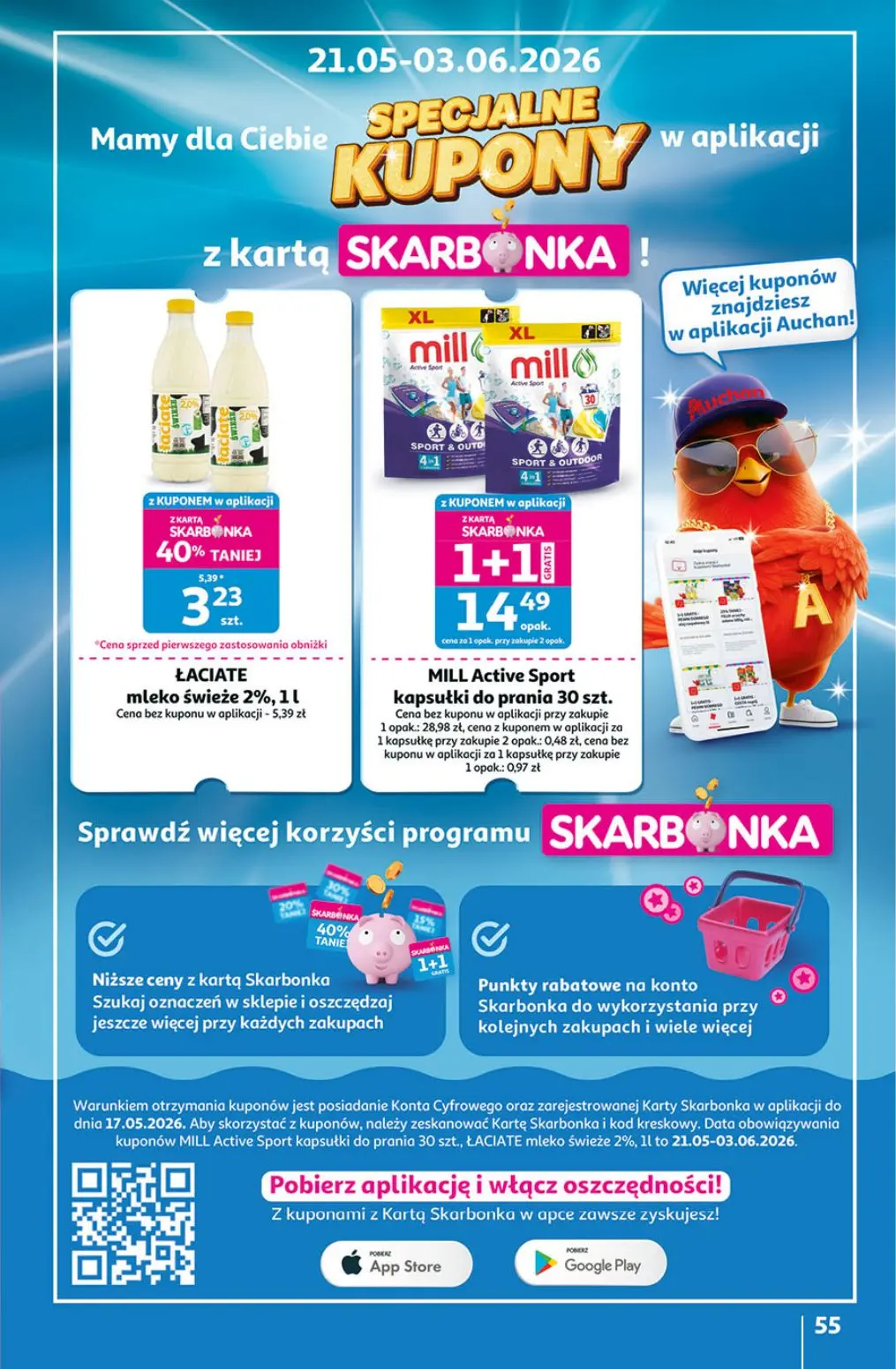 gazetka promocyjna Auchan Urodzinowe Hity Cenowe - Strona 55