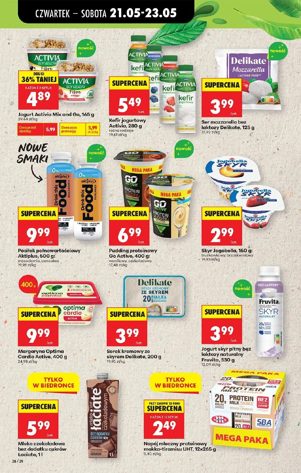gazetka promocyjna Biedronka Lada tradycyjna. Od czwartku - Strona 44
