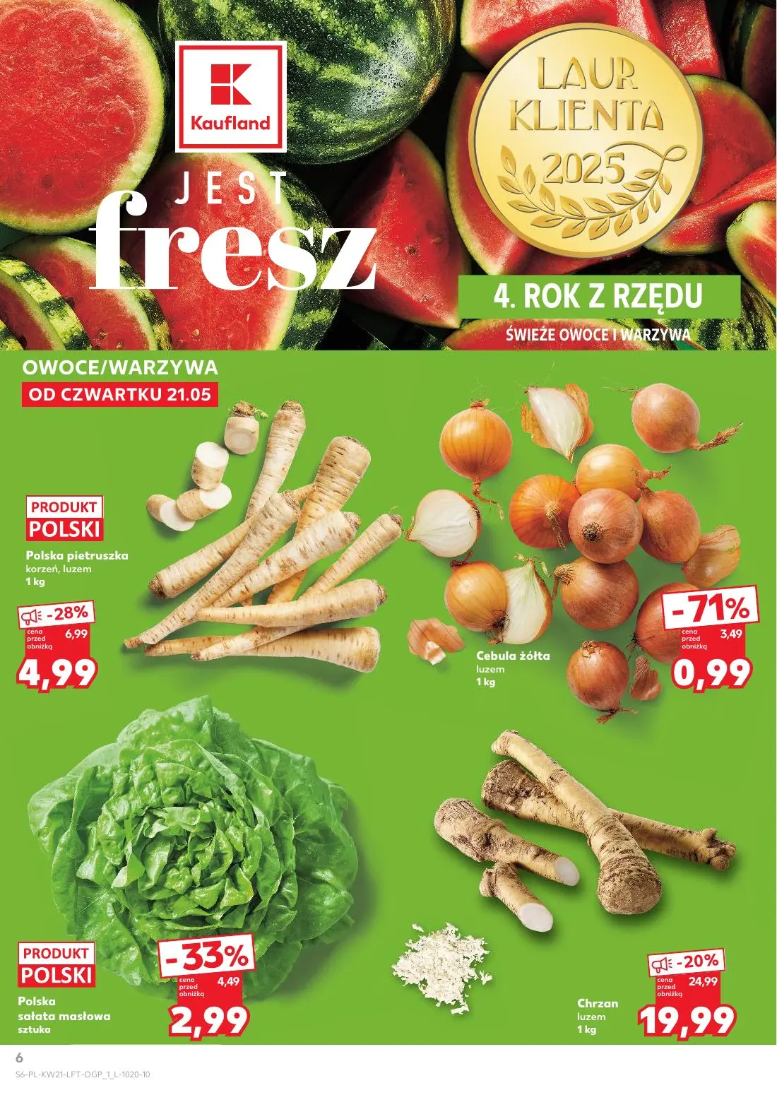 gazetka promocyjna Kaufland Jest fresz - Strona 6