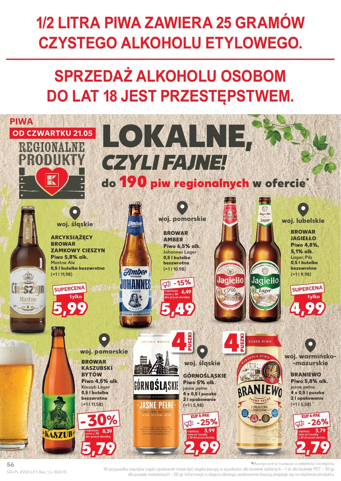 gazetka promocyjna Kaufland Jest fresz - Strona 56