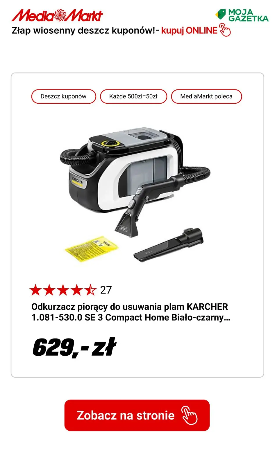 gazetka promocyjna Media Markt Złap wiosenny deszcz kuponów i kupuj taniej, tylko w myMediaMarkt - Strona 4