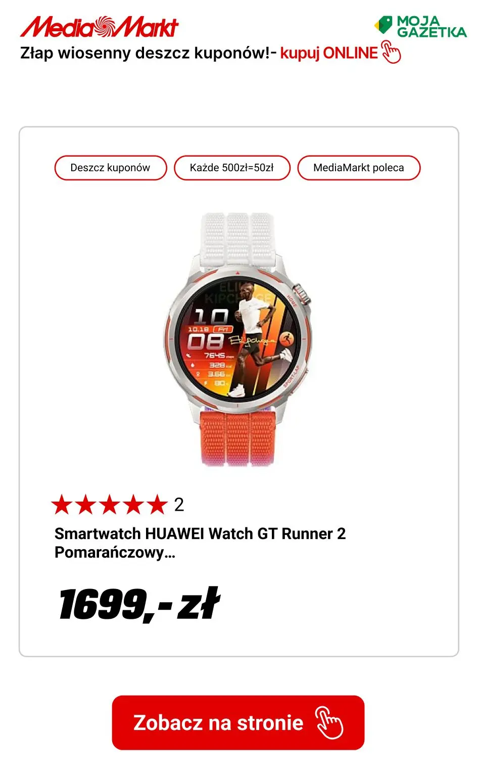 gazetka promocyjna Media Markt Złap wiosenny deszcz kuponów i kupuj taniej, tylko w myMediaMarkt - Strona 9