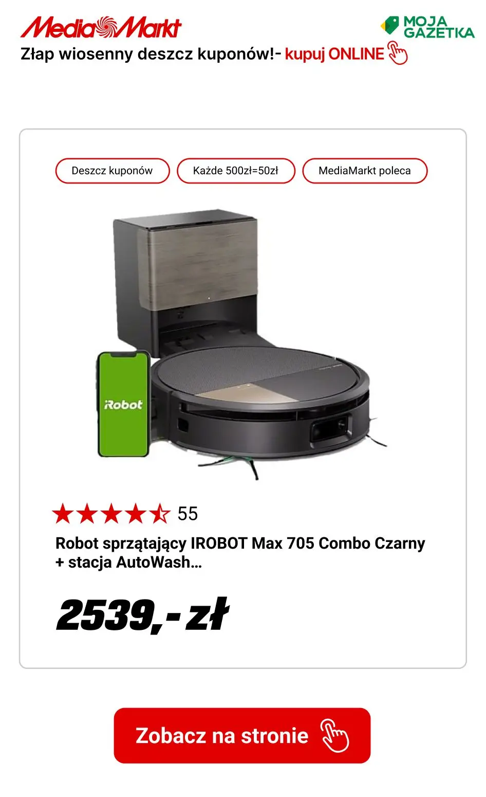 gazetka promocyjna Media Markt Złap wiosenny deszcz kuponów i kupuj taniej, tylko w myMediaMarkt - Strona 10