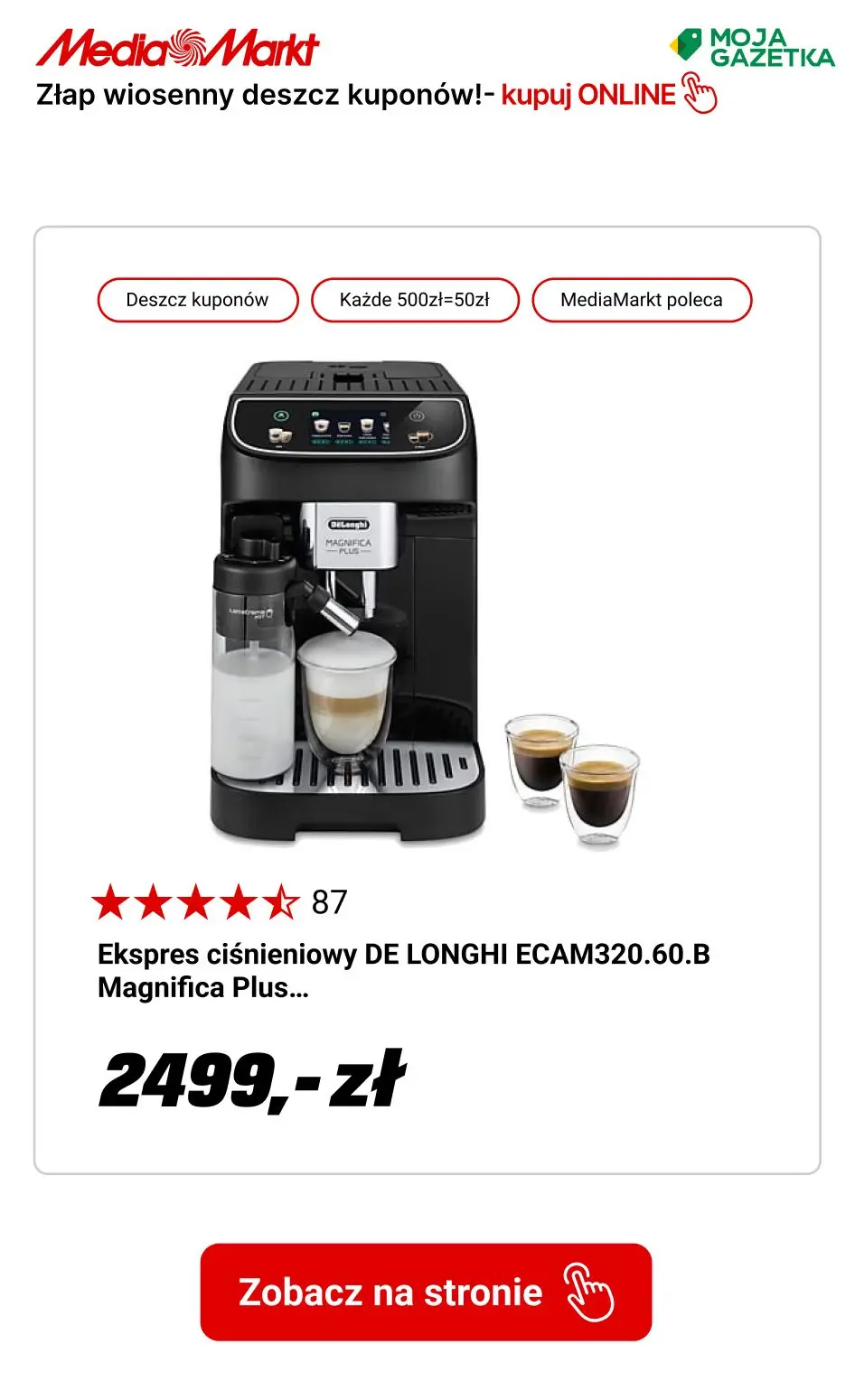 gazetka promocyjna Media Markt Złap wiosenny deszcz kuponów i kupuj taniej, tylko w myMediaMarkt - Strona 11
