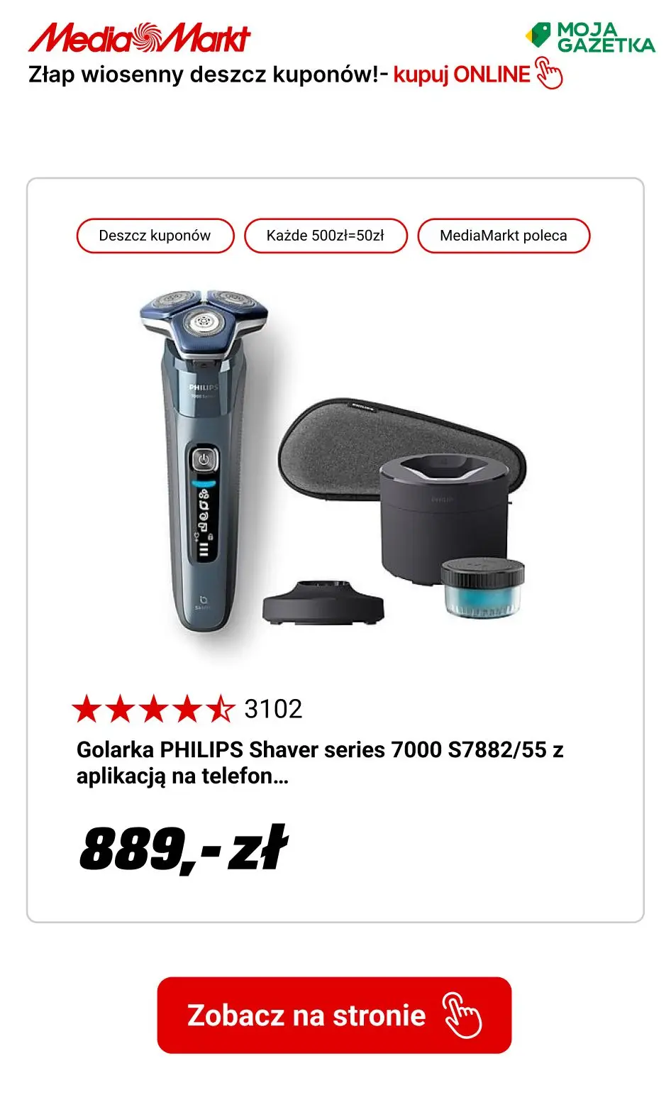 gazetka promocyjna Media Markt Złap wiosenny deszcz kuponów i kupuj taniej, tylko w myMediaMarkt - Strona 12
