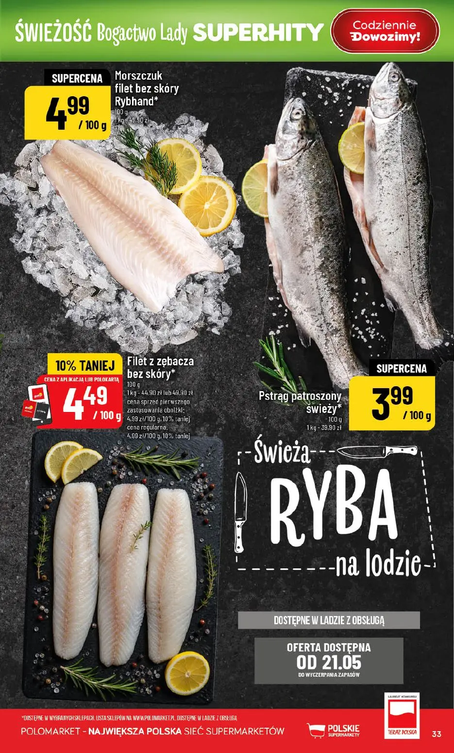 gazetka promocyjna POLOmarket Kujawsko-pomorskie, Zachodniopomorskie, Pomorskie - Mamy okazje - Strona 33