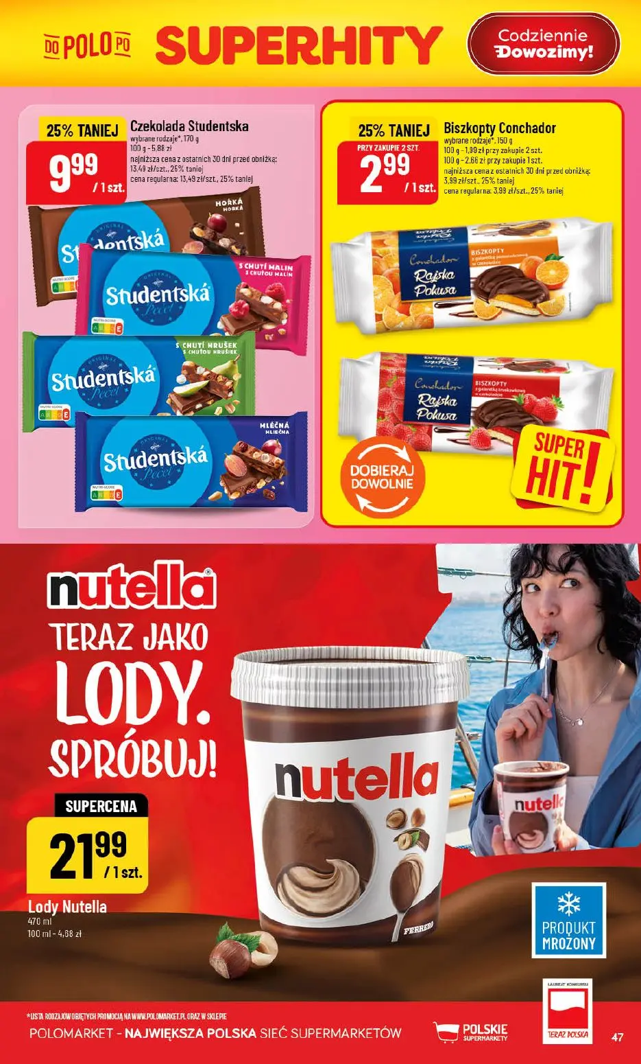 gazetka promocyjna POLOmarket Kujawsko-pomorskie, Zachodniopomorskie, Pomorskie - Mamy okazje - Strona 47