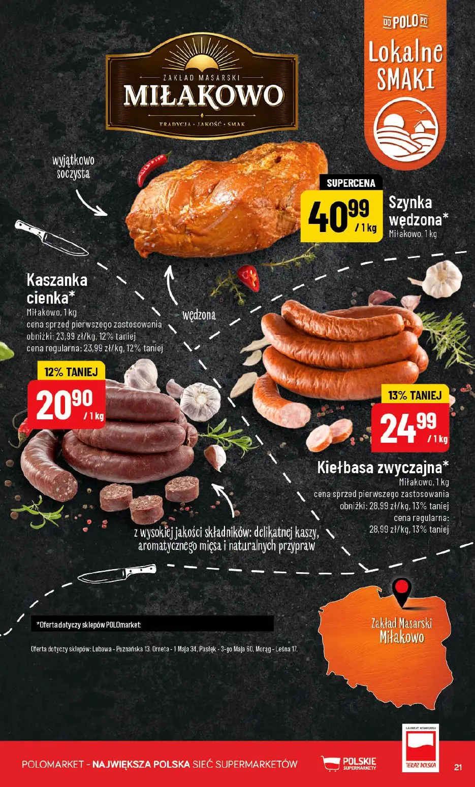 gazetka promocyjna POLOmarket Warmińsko-mazurskie - Mamy okazje - Strona 21