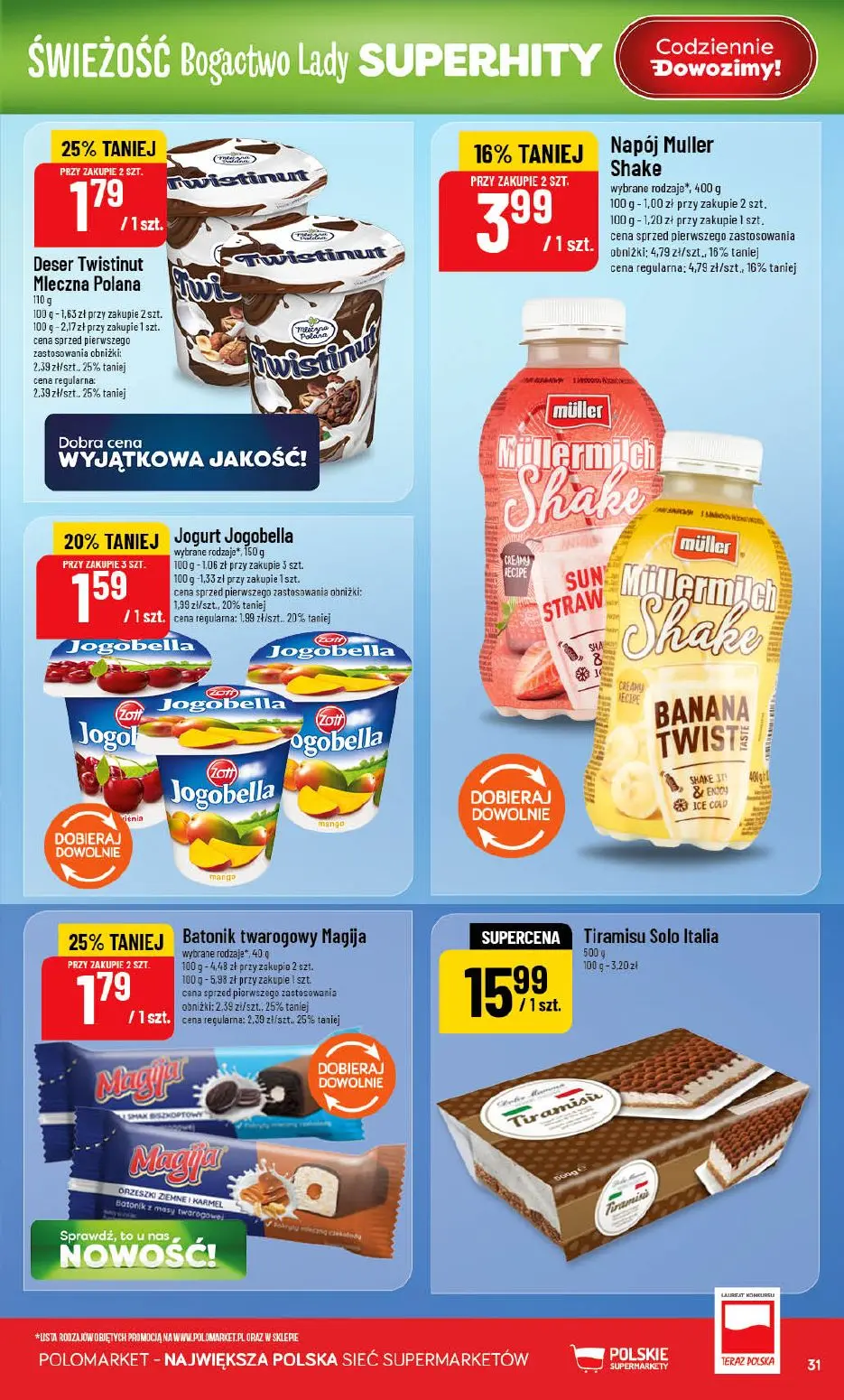 gazetka promocyjna POLOmarket Warmińsko-mazurskie - Mamy okazje - Strona 31
