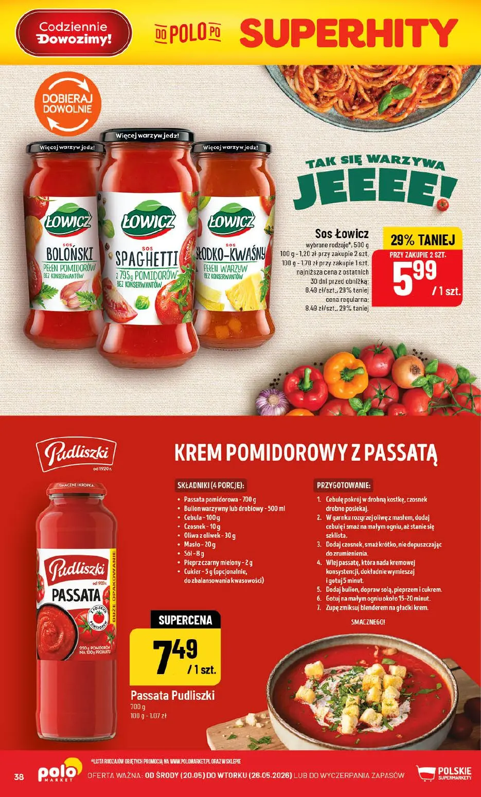 gazetka promocyjna POLOmarket Warmińsko-mazurskie - Mamy okazje - Strona 38