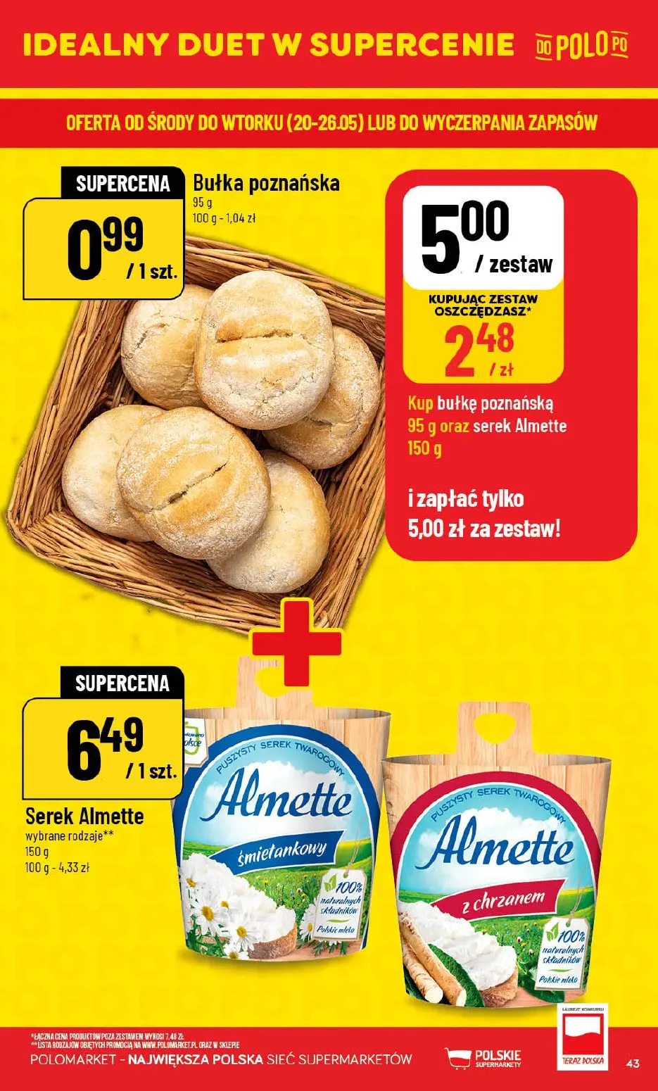 gazetka promocyjna POLOmarket Dolnośląskie, Lubuskie - Mamy okazje - Strona 43