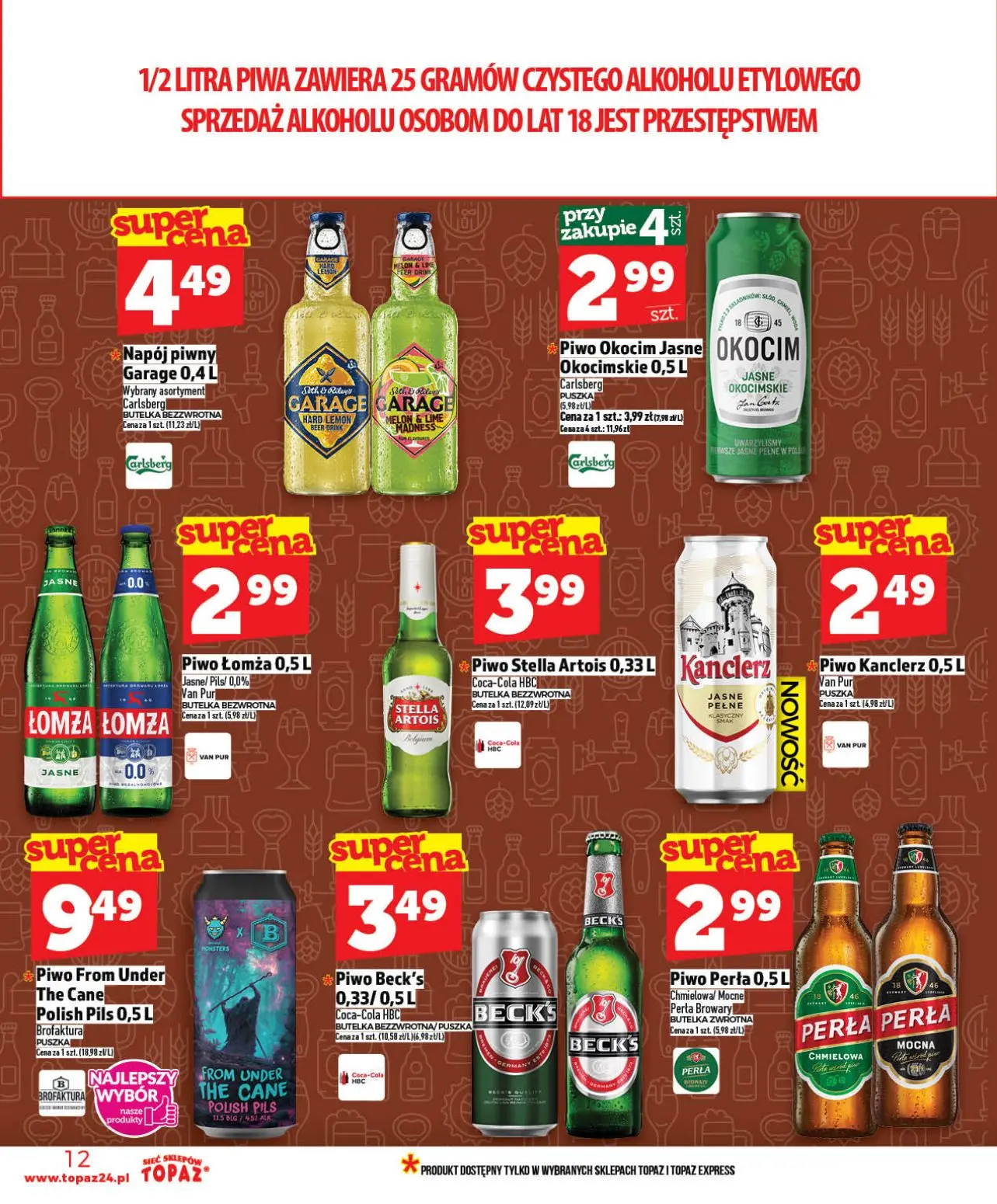 gazetka promocyjna Topaz Ogólna - Strona 12