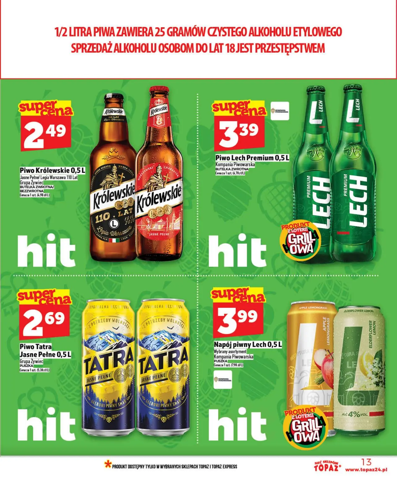 gazetka promocyjna Topaz Ogólna - Strona 13