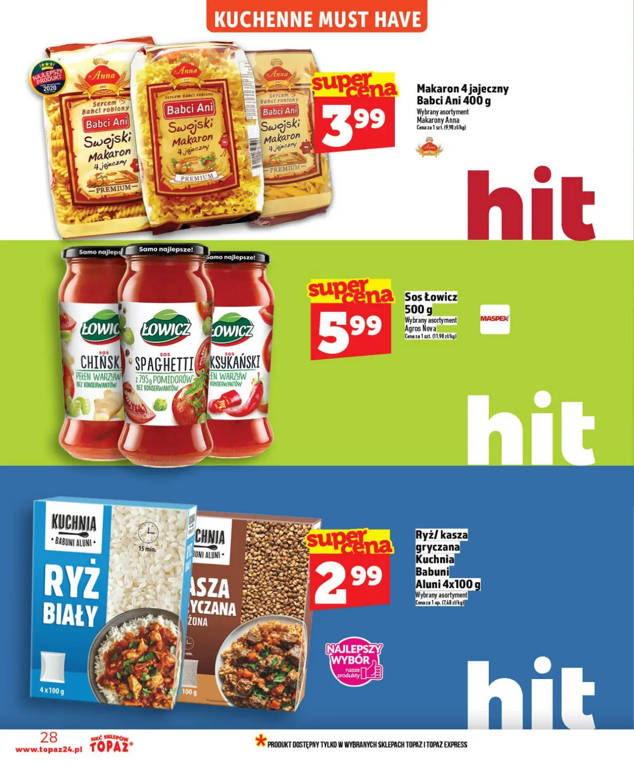 gazetka promocyjna Topaz Ogólna - Strona 28