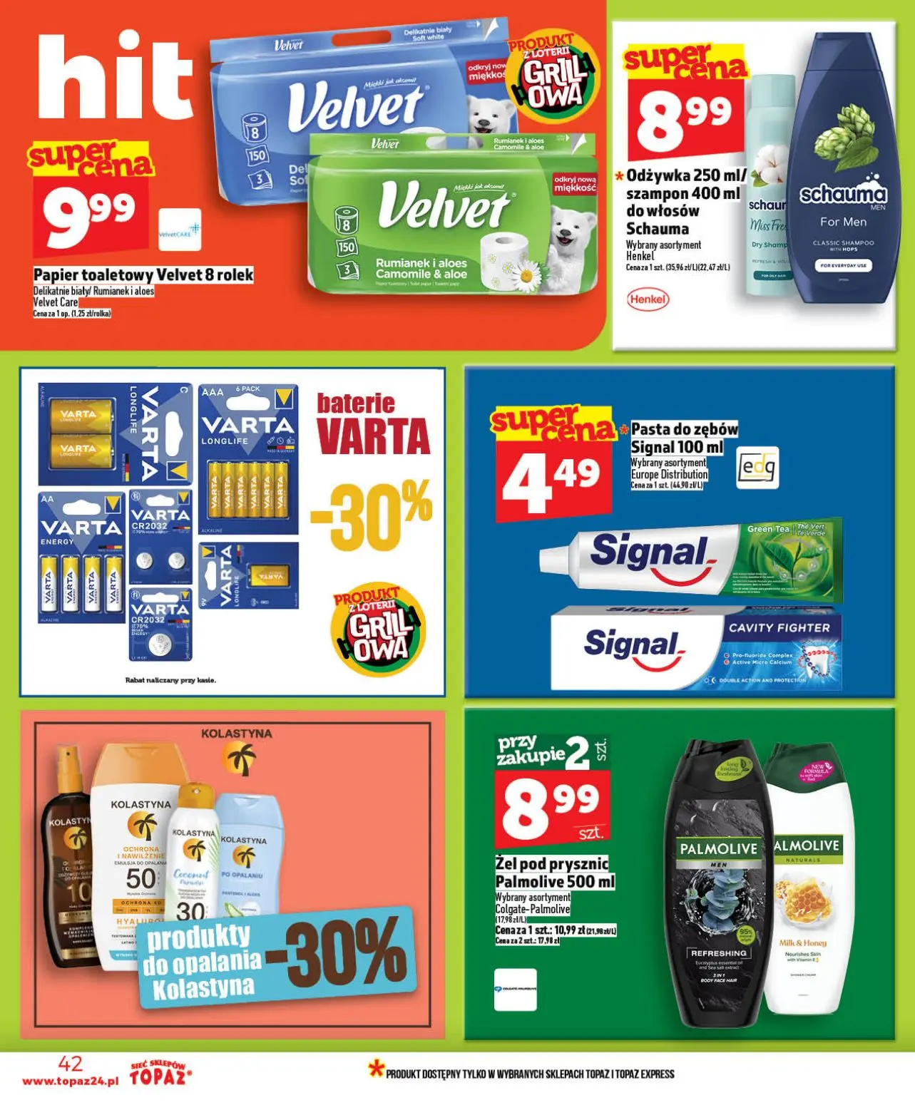 gazetka promocyjna Topaz Ogólna - Strona 42