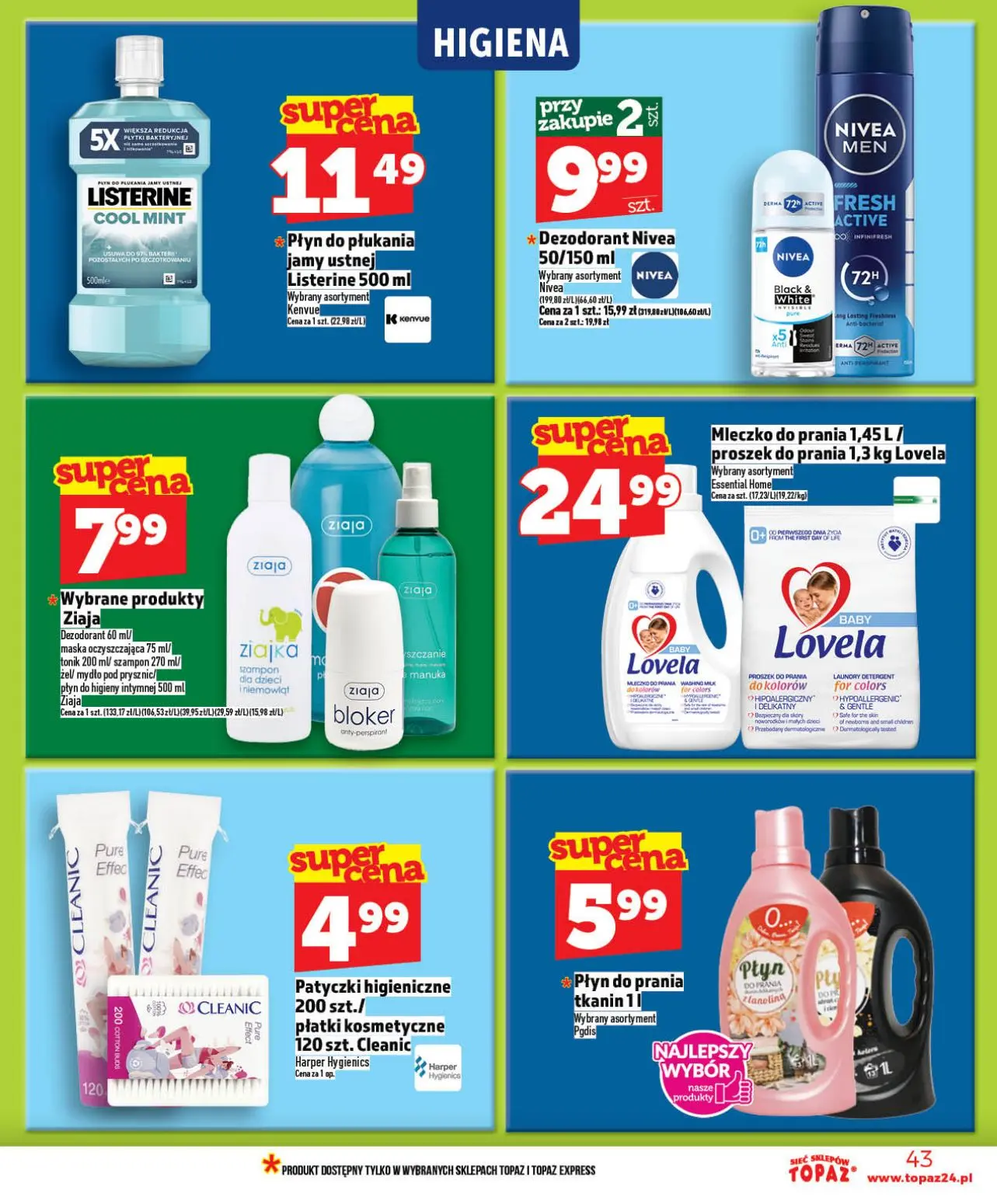 gazetka promocyjna Topaz Ogólna - Strona 43