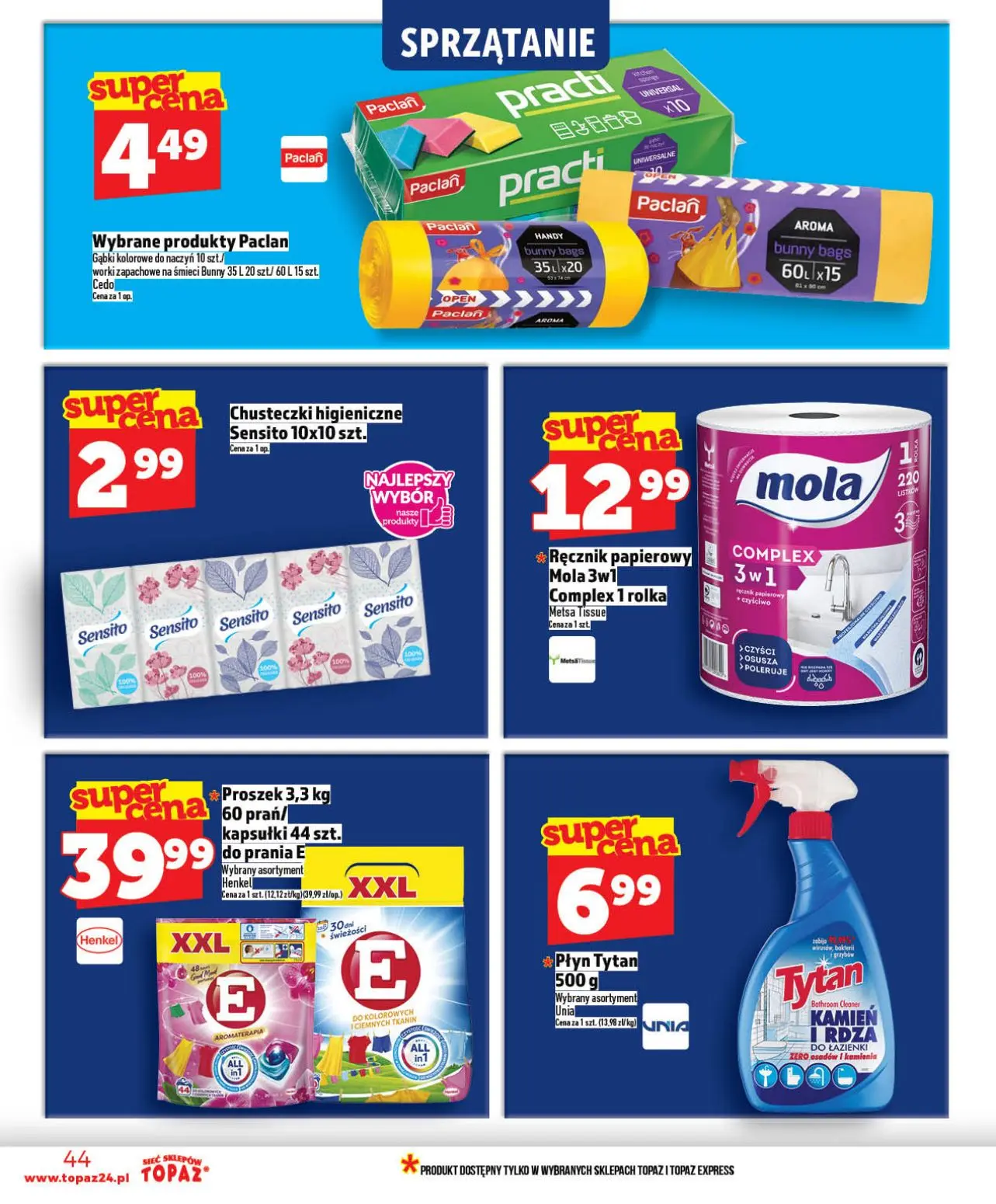 gazetka promocyjna Topaz Ogólna - Strona 44