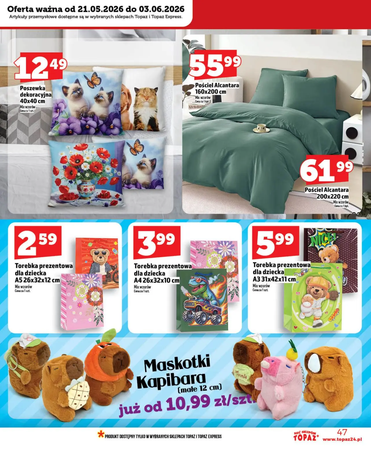gazetka promocyjna Topaz Ogólna - Strona 47