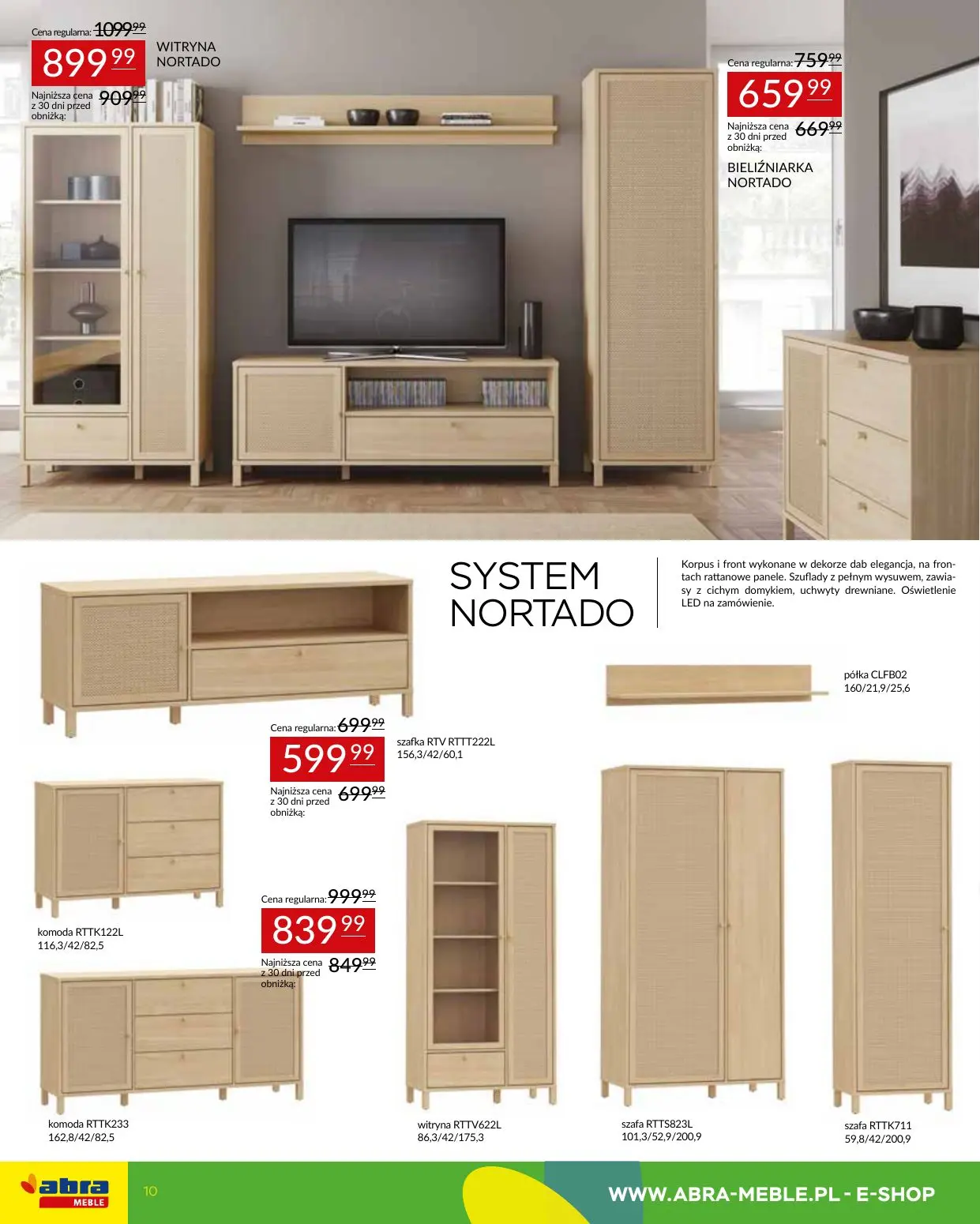gazetka promocyjna abra meble  - Strona 10