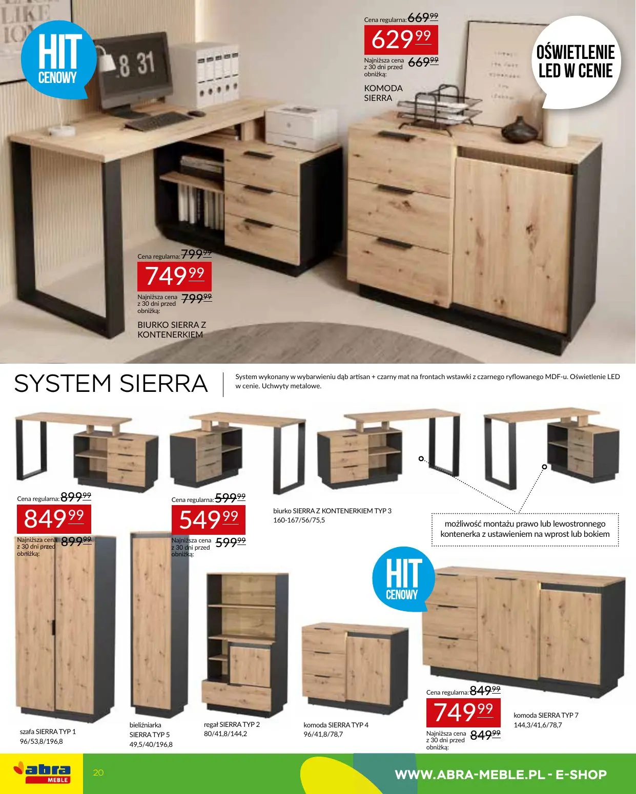 gazetka promocyjna abra meble  - Strona 20