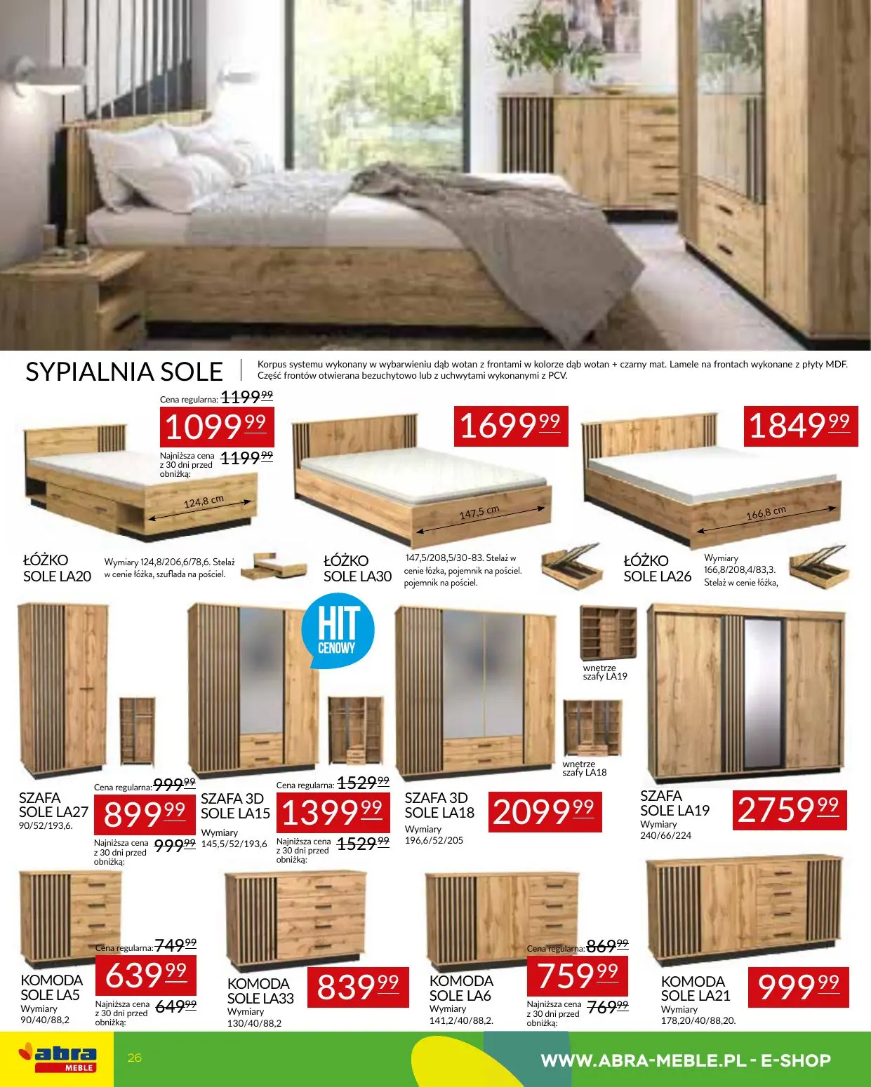 gazetka promocyjna abra meble  - Strona 26