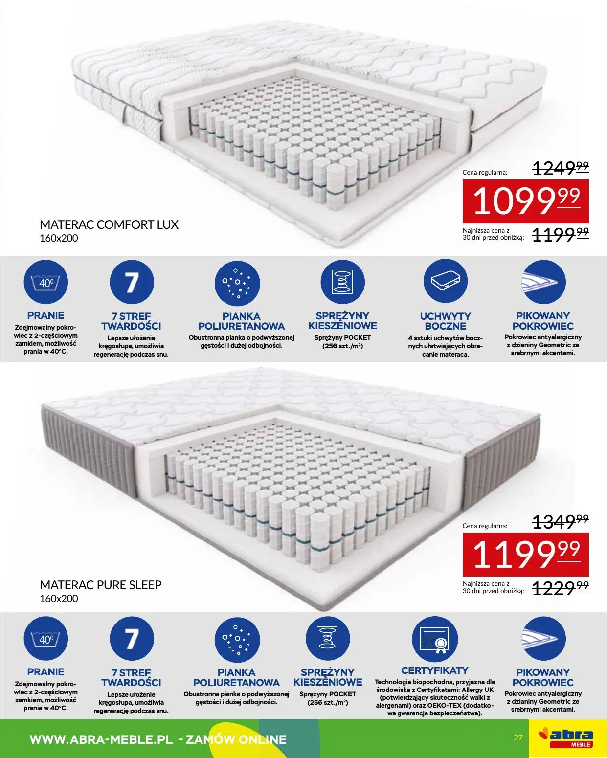 gazetka promocyjna abra meble  - Strona 27