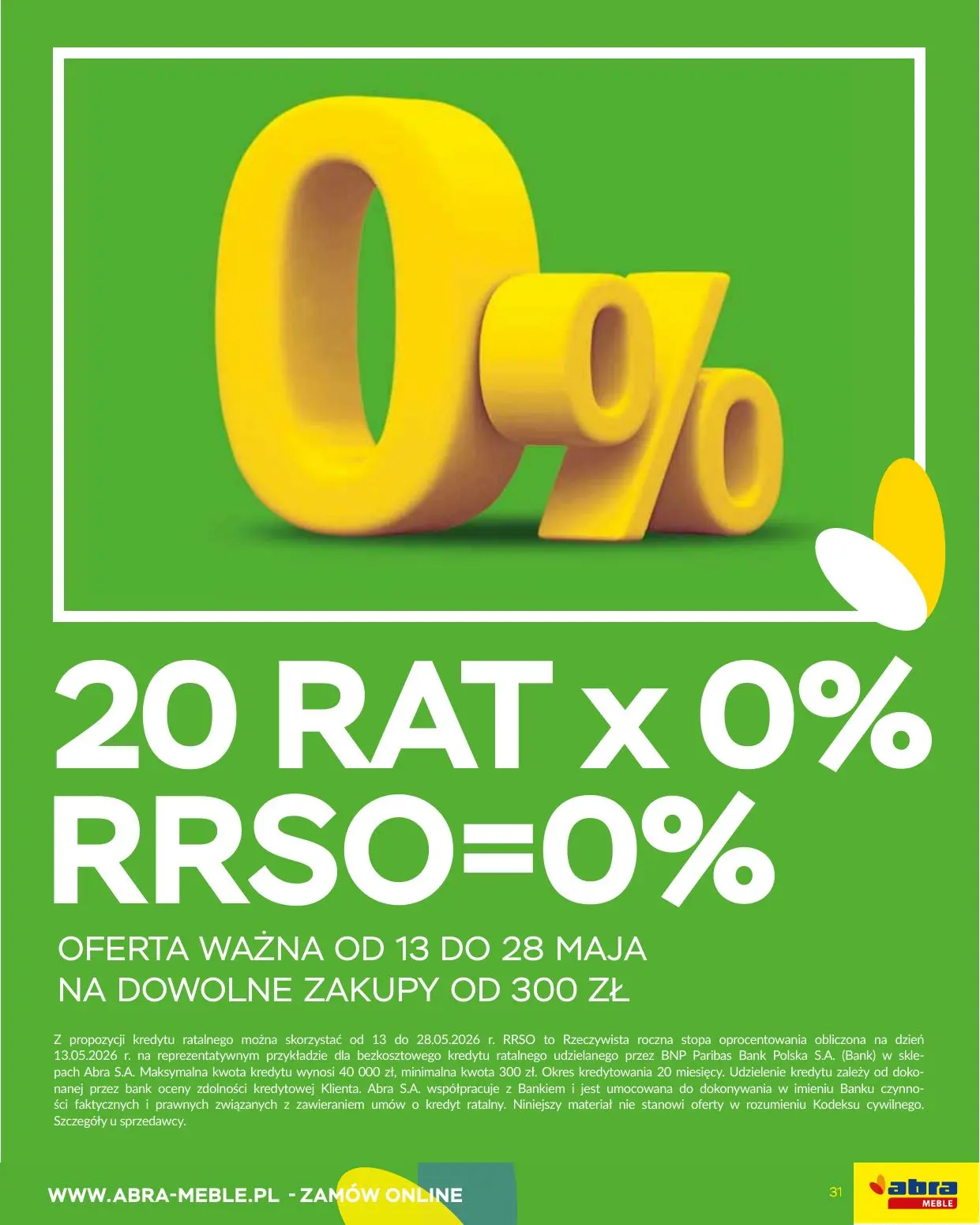 gazetka promocyjna abra meble  - Strona 31