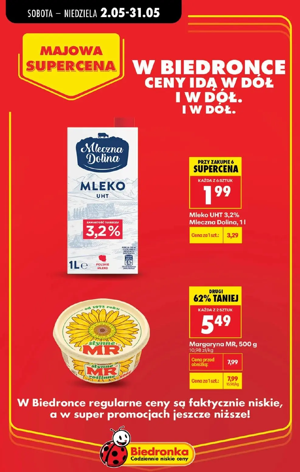 gazetka promocyjna Biedronka Majowa supercena - Strona 2