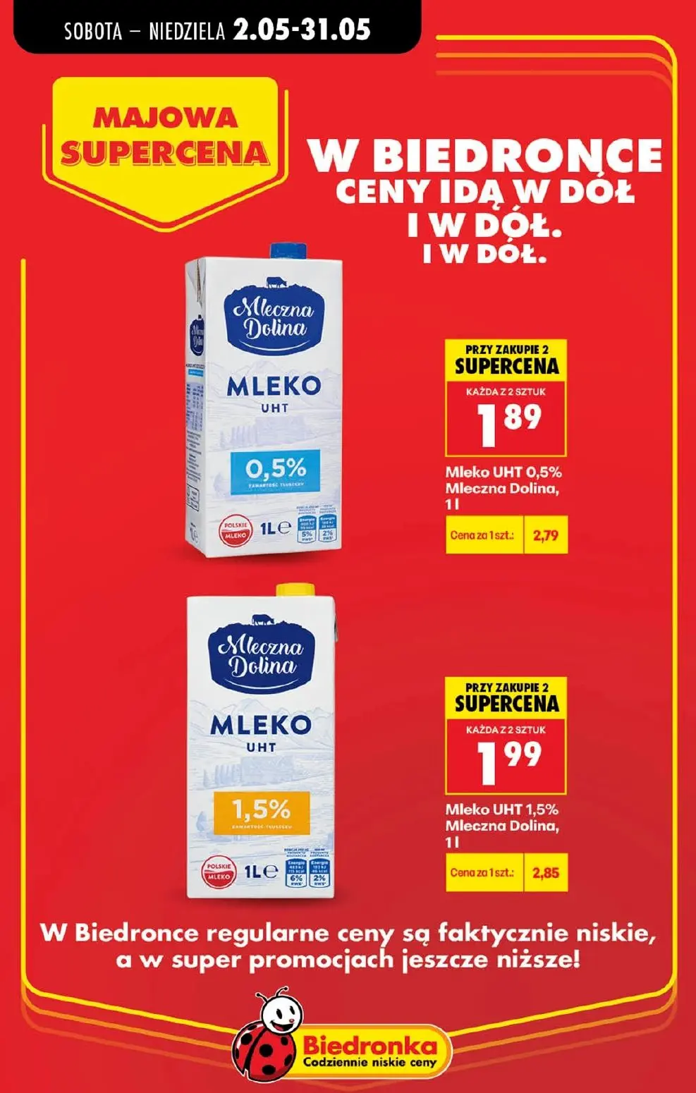 gazetka promocyjna Biedronka Majowa supercena - Strona 3