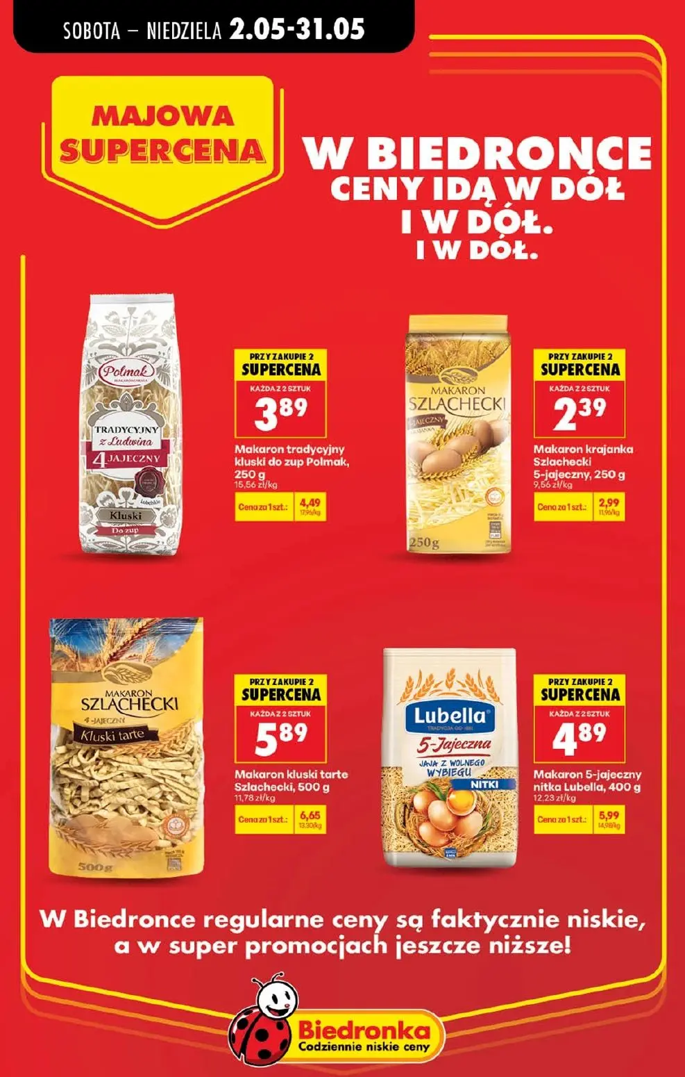 gazetka promocyjna Biedronka Majowa supercena - Strona 10