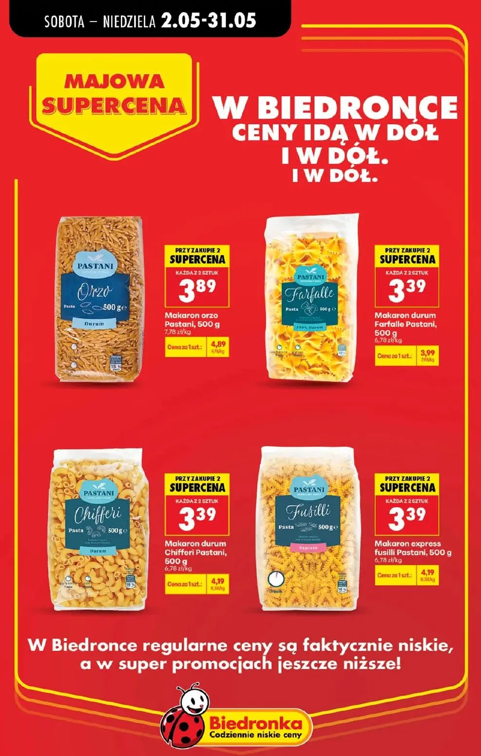 gazetka promocyjna Biedronka Majowa supercena - Strona 14