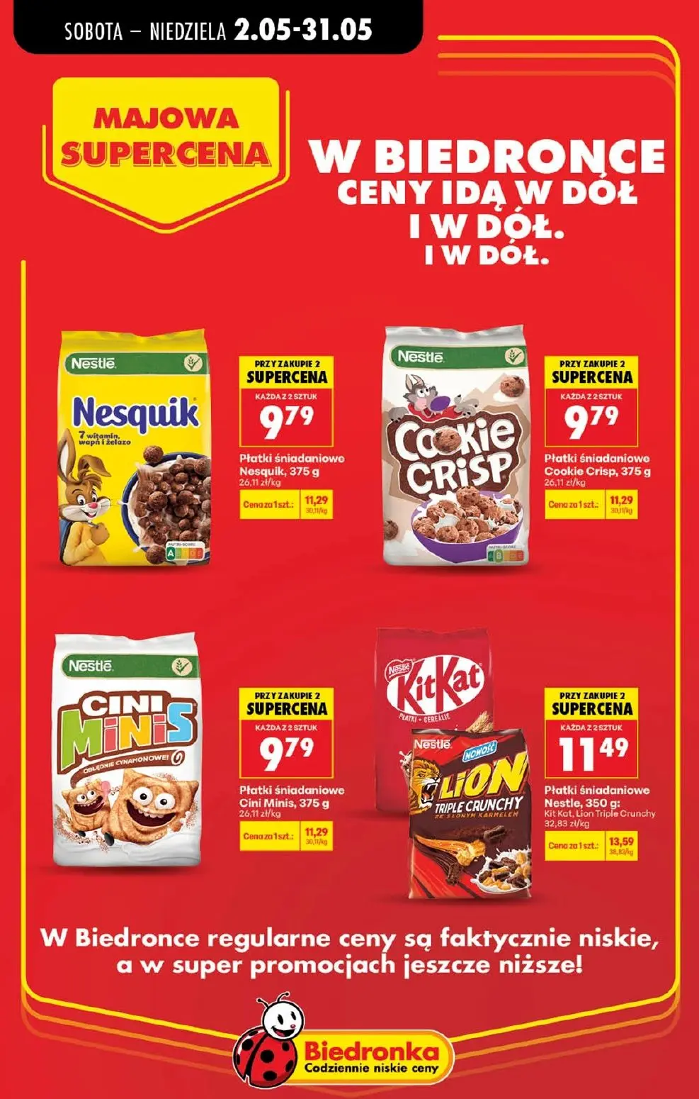 gazetka promocyjna Biedronka Majowa supercena - Strona 18