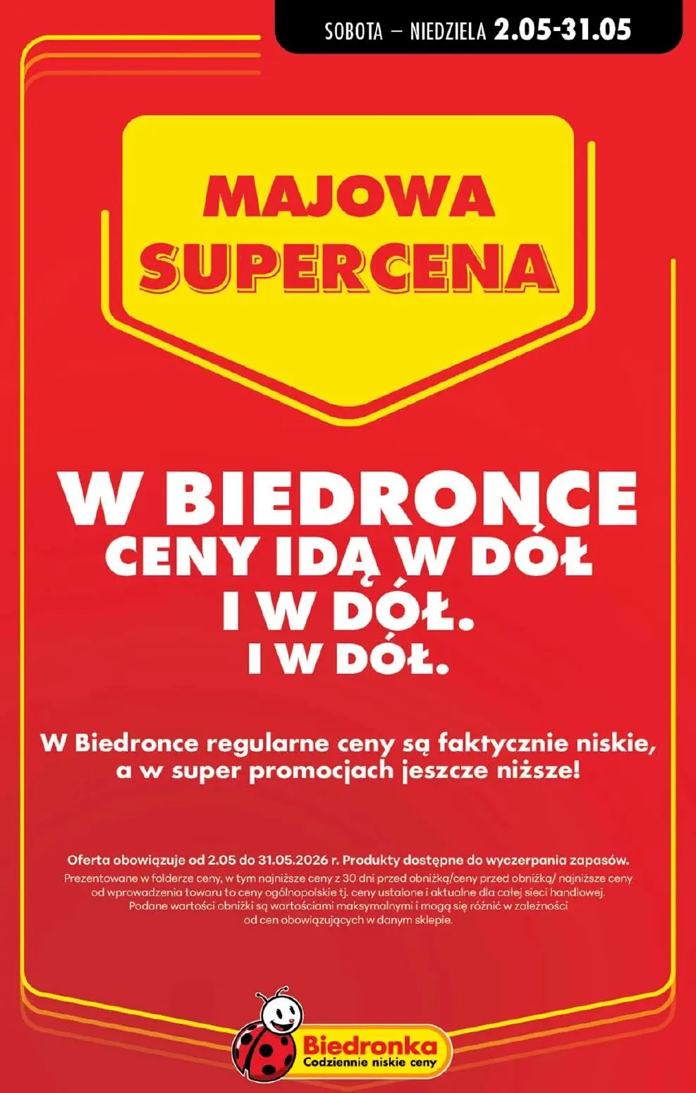gazetka promocyjna Biedronka Majowa supercena - Strona 21