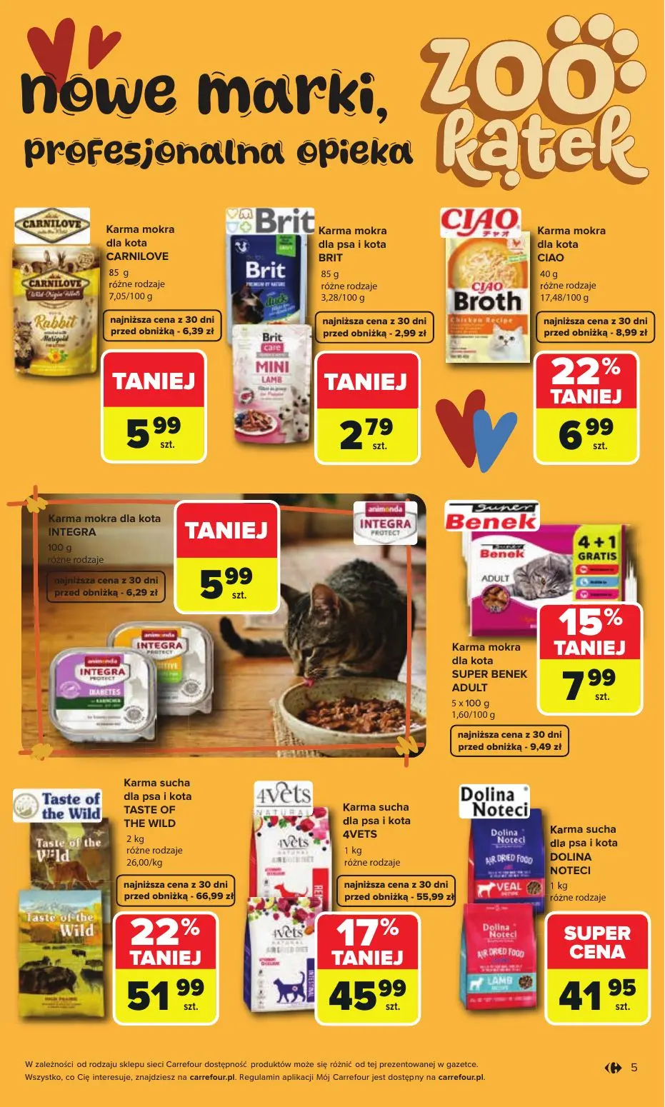gazetka promocyjna Carrefour Market ZOO kątek - Strona 5