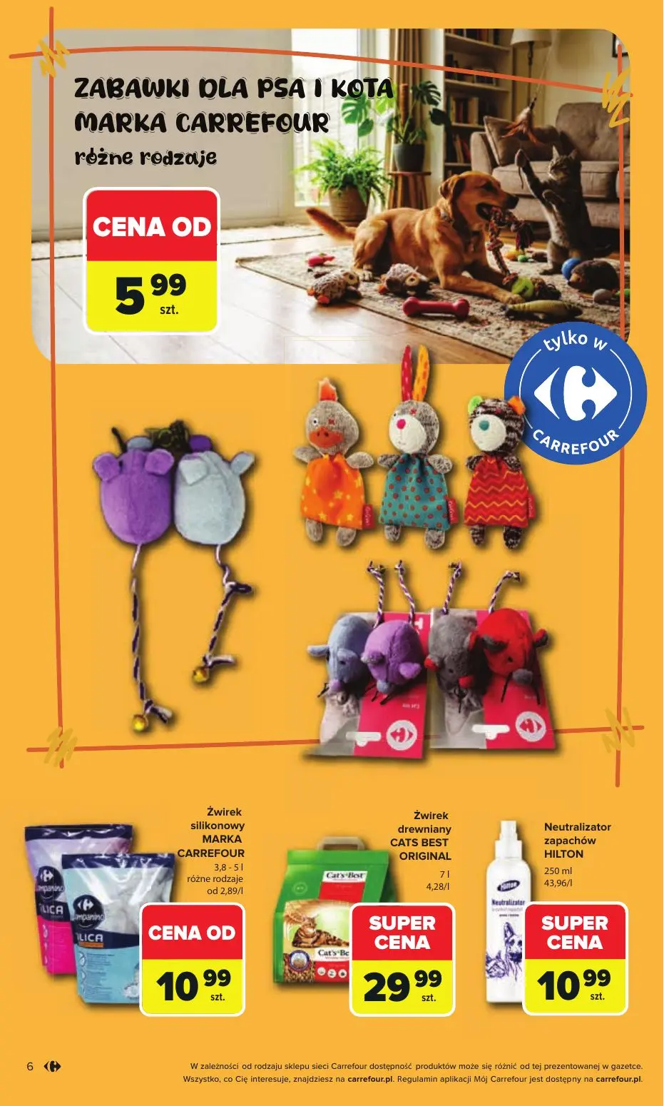 gazetka promocyjna Carrefour Zookątek - Strona 6