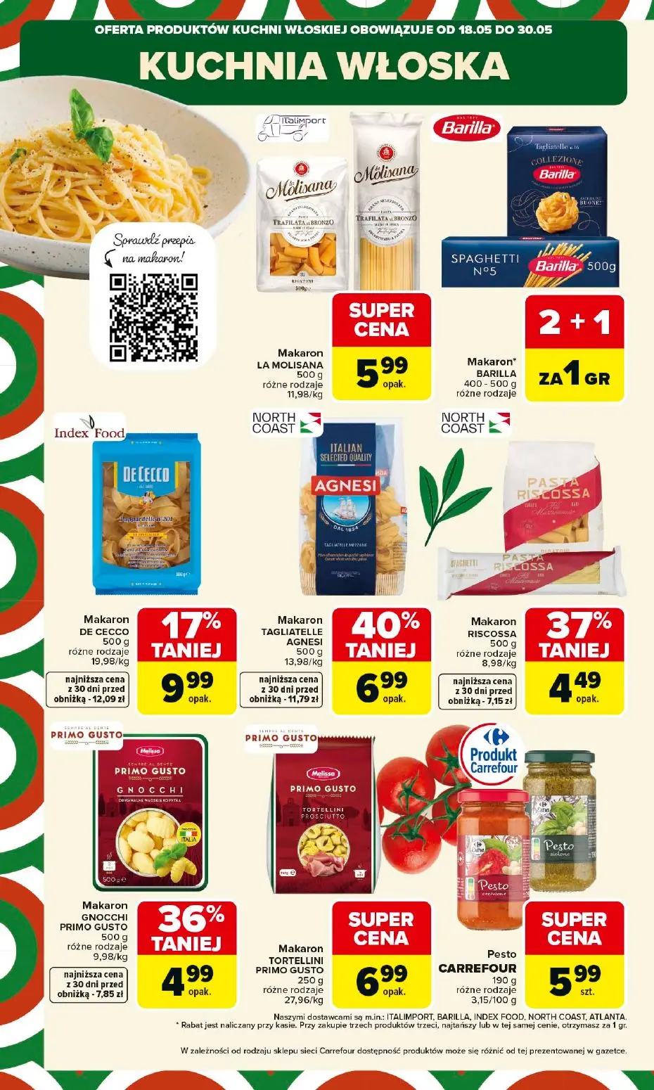 gazetka promocyjna Carrefour Market Smaki Świata - Kuchnia Włoska - Strona 6