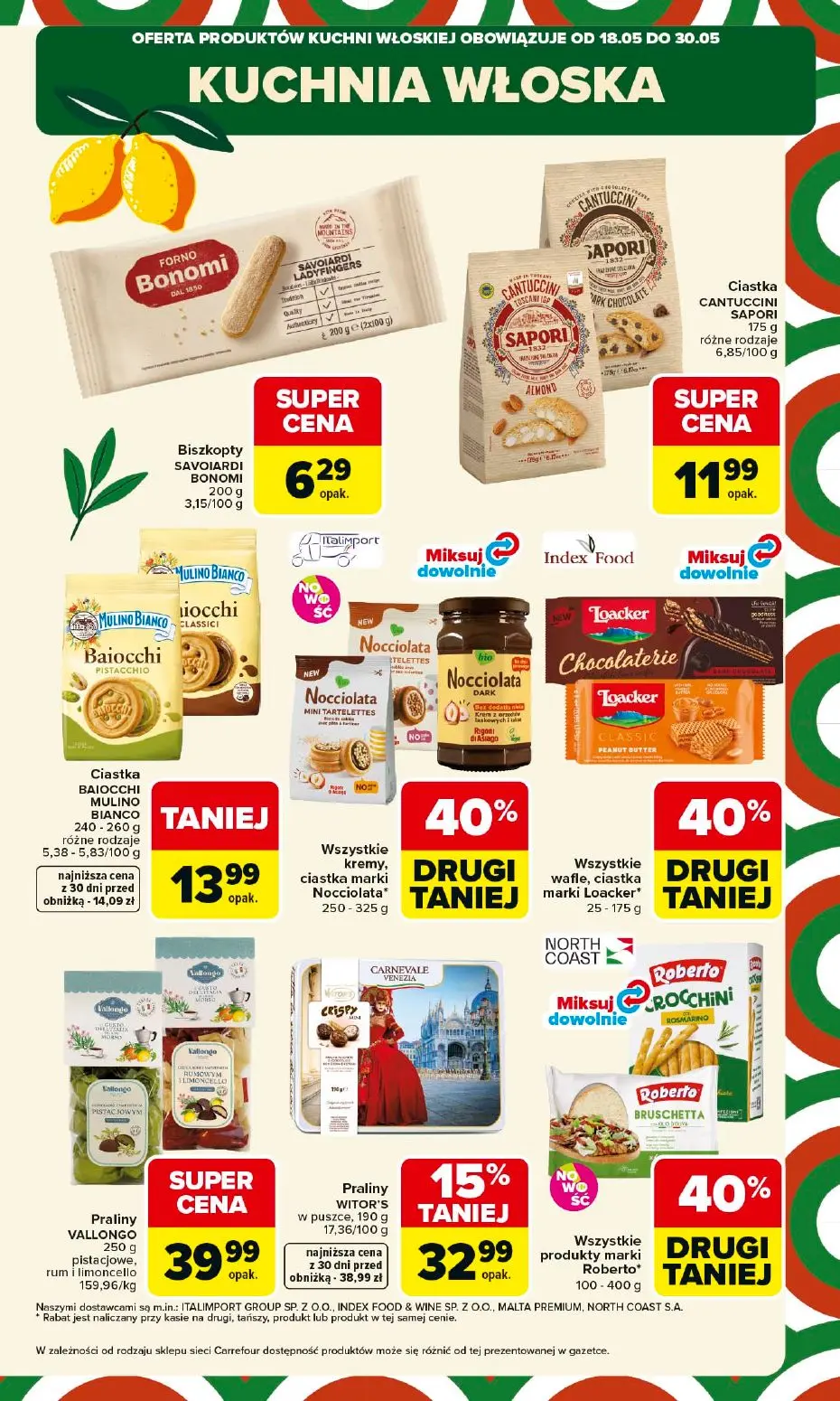 gazetka promocyjna Carrefour Market Smaki Świata - Kuchnia Włoska - Strona 9