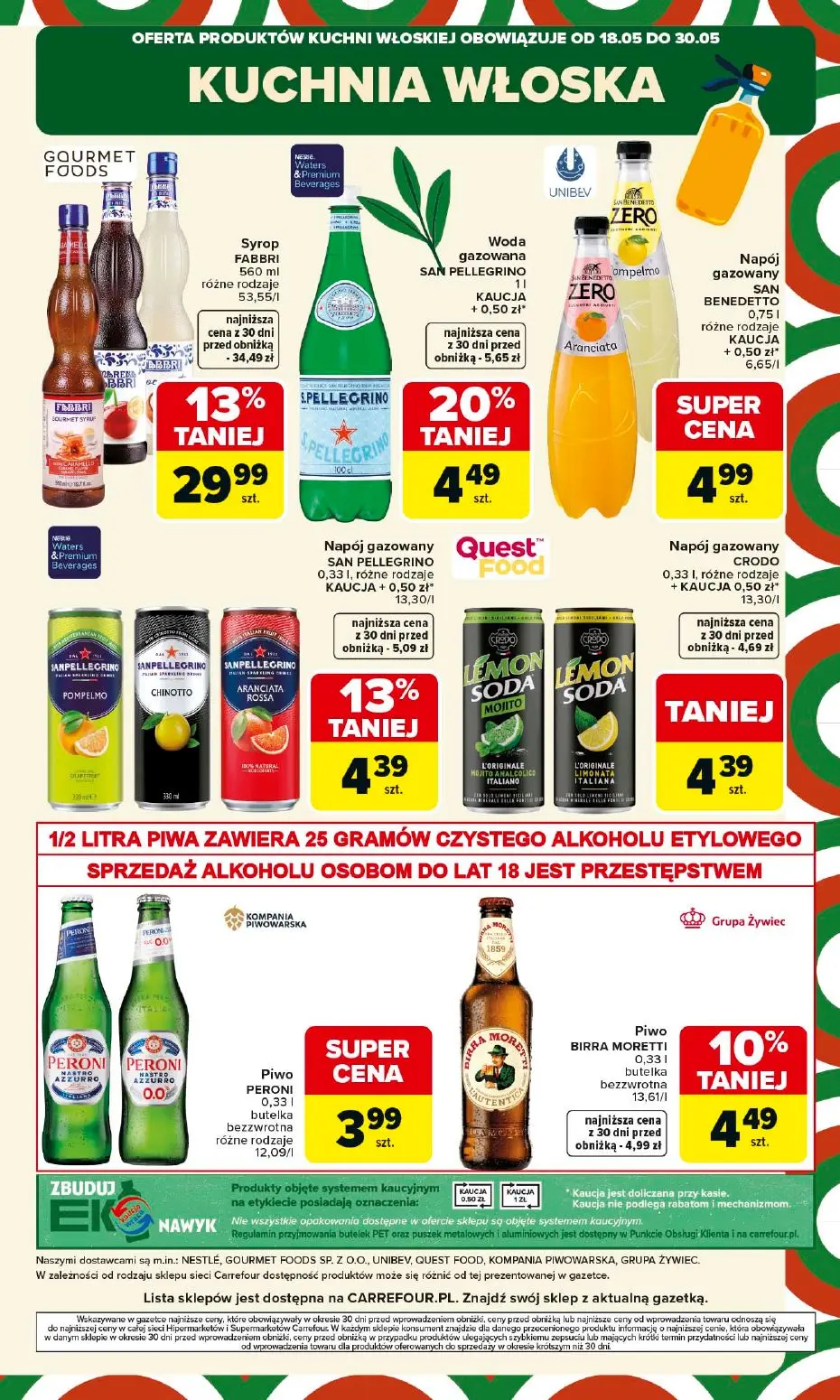 gazetka promocyjna Carrefour Market Smaki Świata - Kuchnia Włoska - Strona 13
