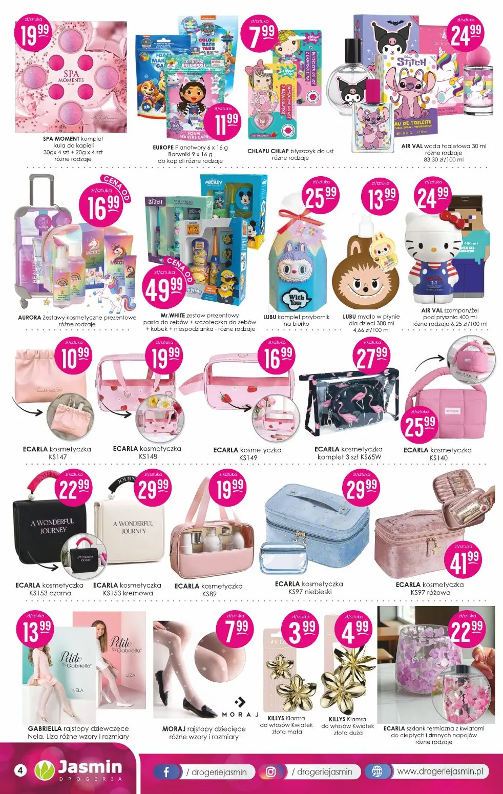 gazetka promocyjna DROGERIE JASMIN  - Strona 4