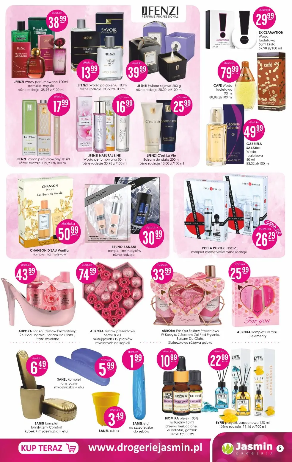 gazetka promocyjna DROGERIE JASMIN  - Strona 5