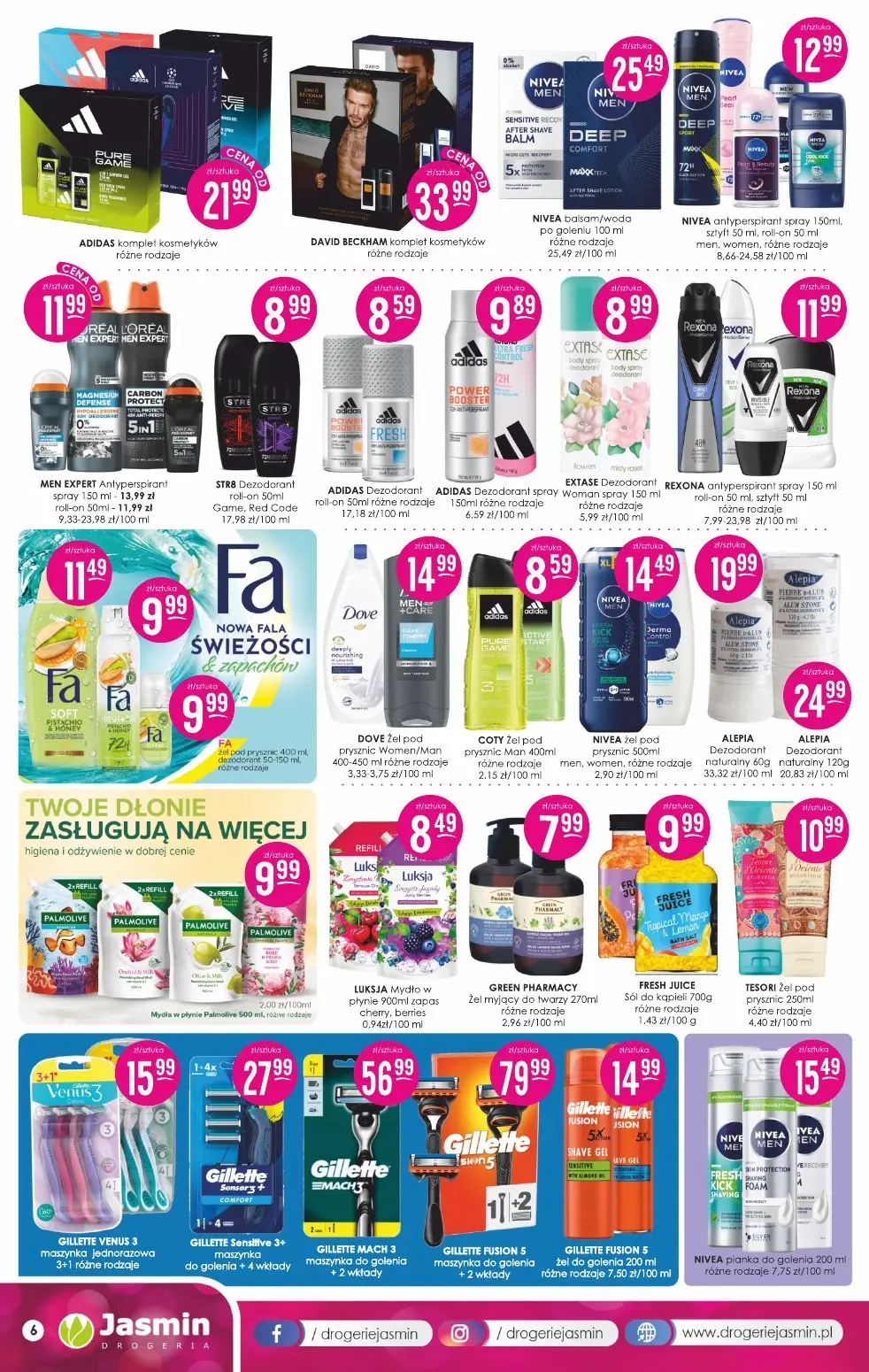 gazetka promocyjna DROGERIE JASMIN  - Strona 6