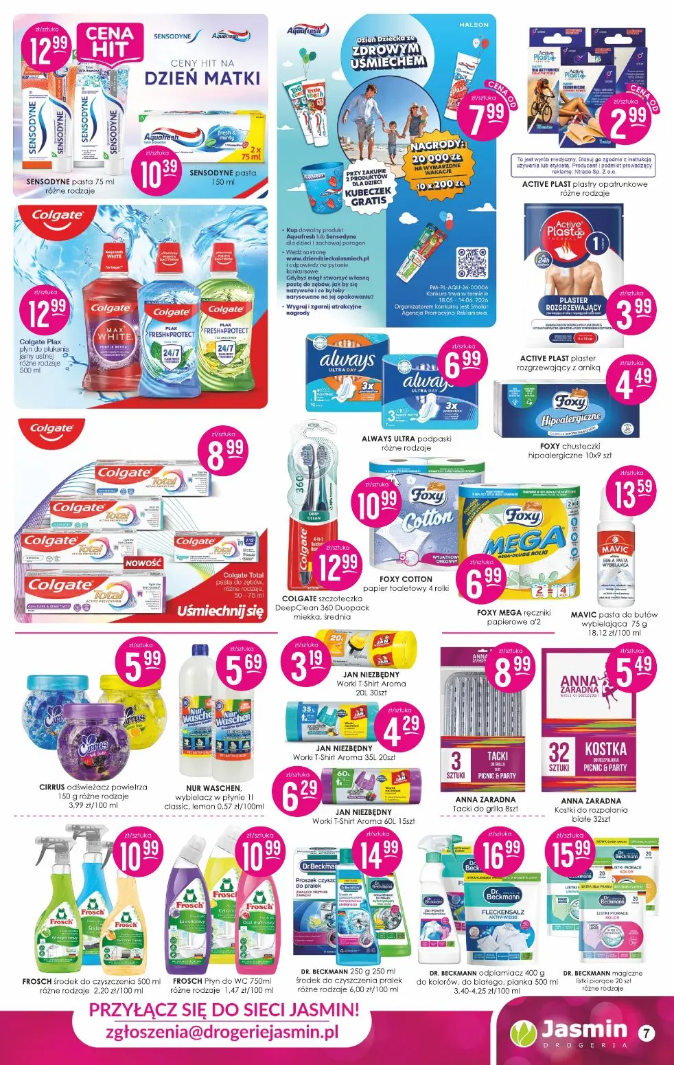gazetka promocyjna DROGERIE JASMIN  - Strona 7