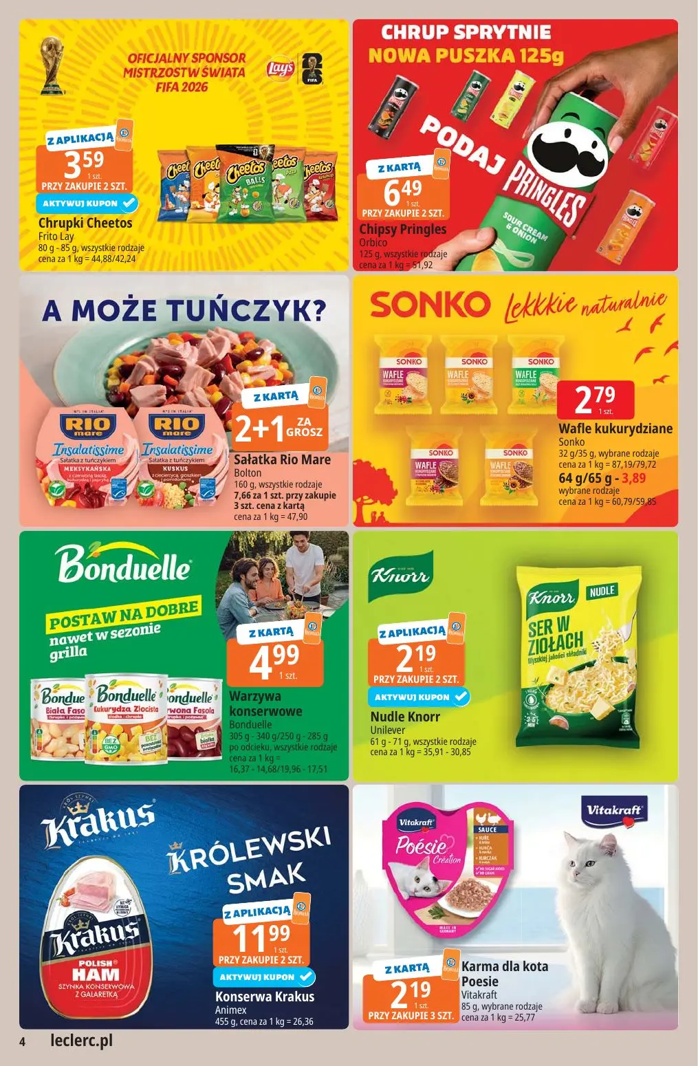 gazetka promocyjna E.Leclerc Top marki - Strona 4