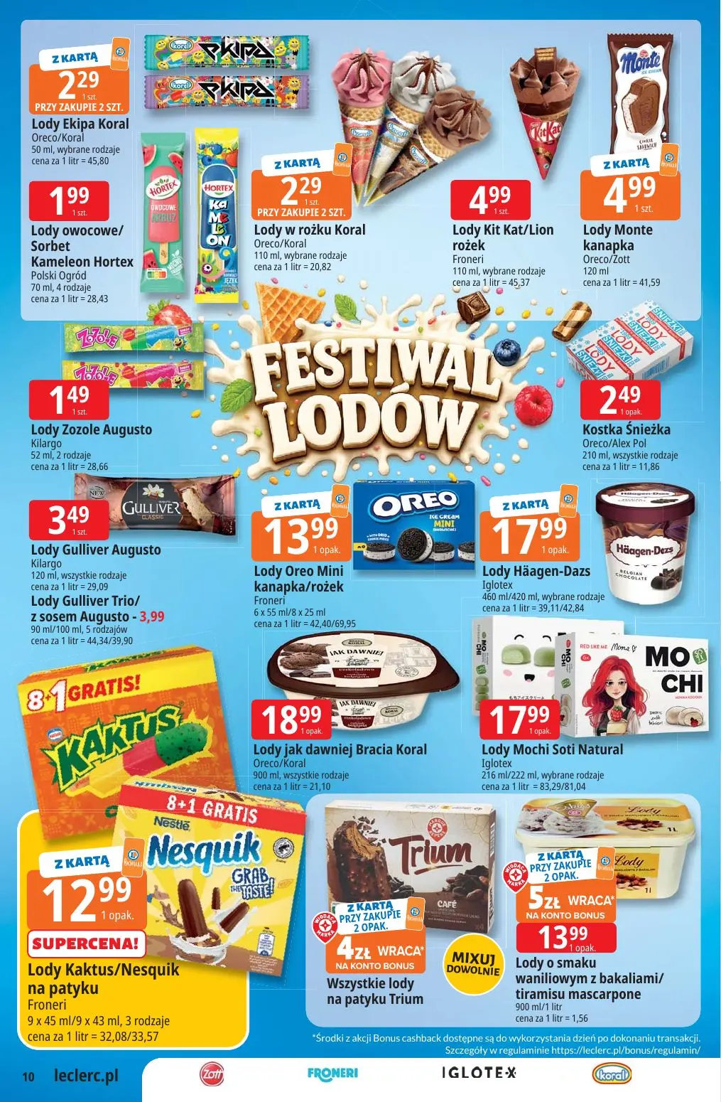 gazetka promocyjna E.Leclerc Top marki - Strona 10