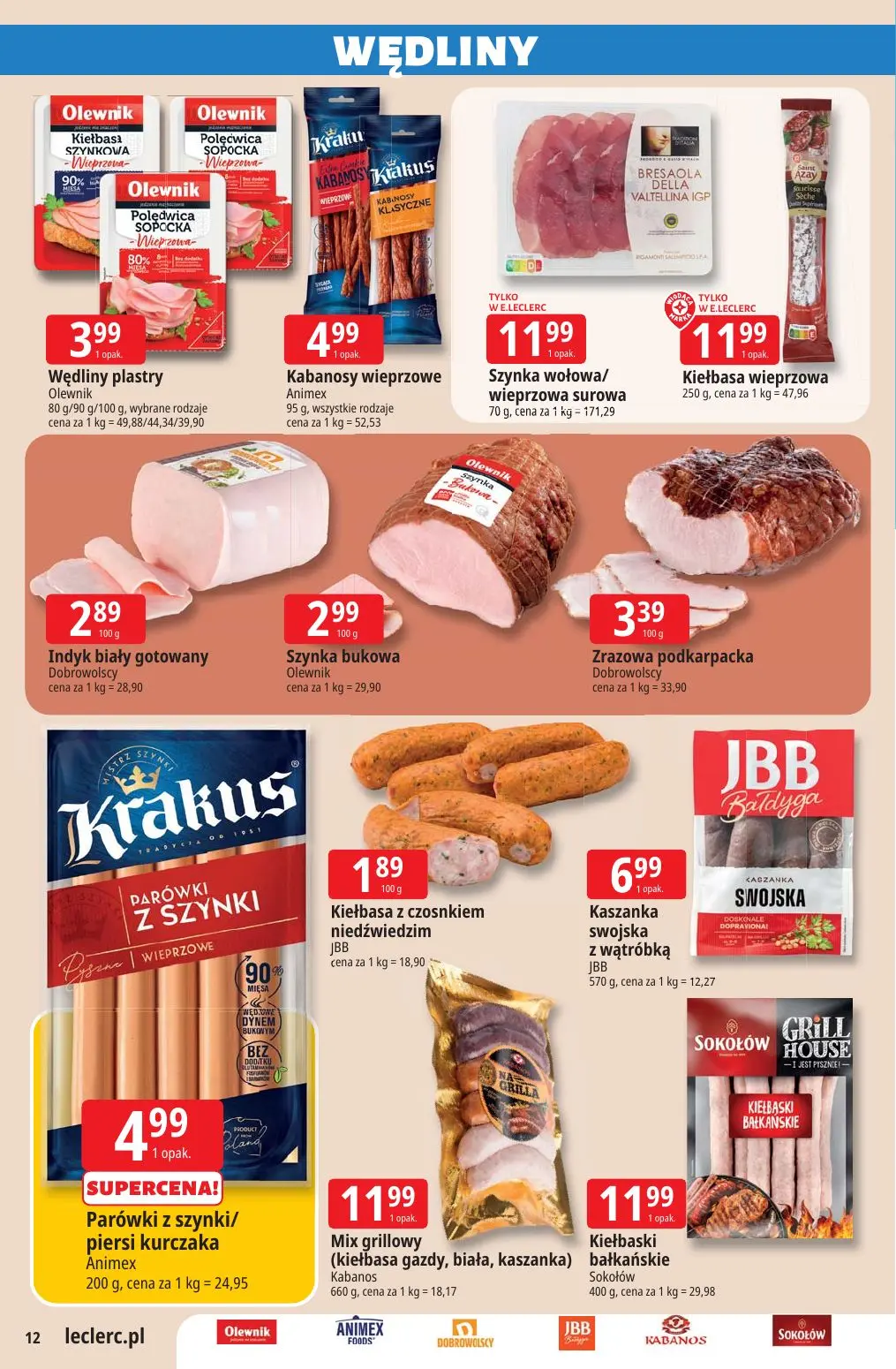 gazetka promocyjna E.Leclerc Top marki - Strona 12