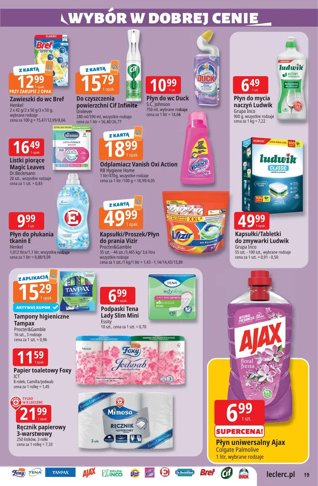 gazetka promocyjna E.Leclerc Top marki - Strona 19