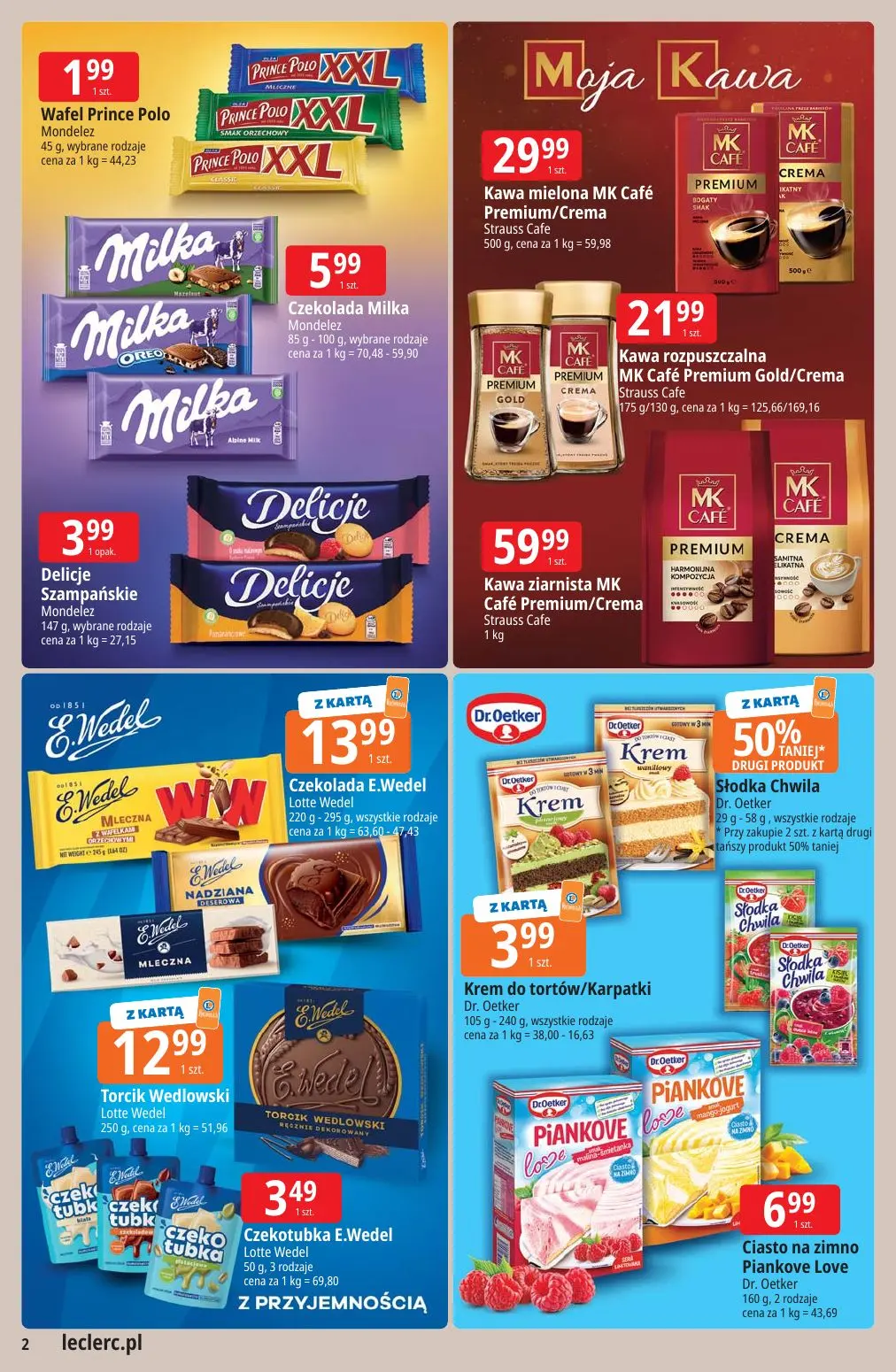 gazetka promocyjna E.Leclerc Top marki - oferta rozszerzona - Strona 2