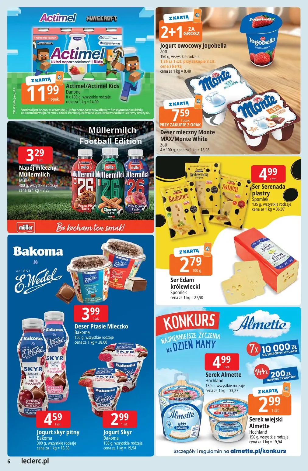 gazetka promocyjna E.Leclerc Top marki - oferta rozszerzona - Strona 6