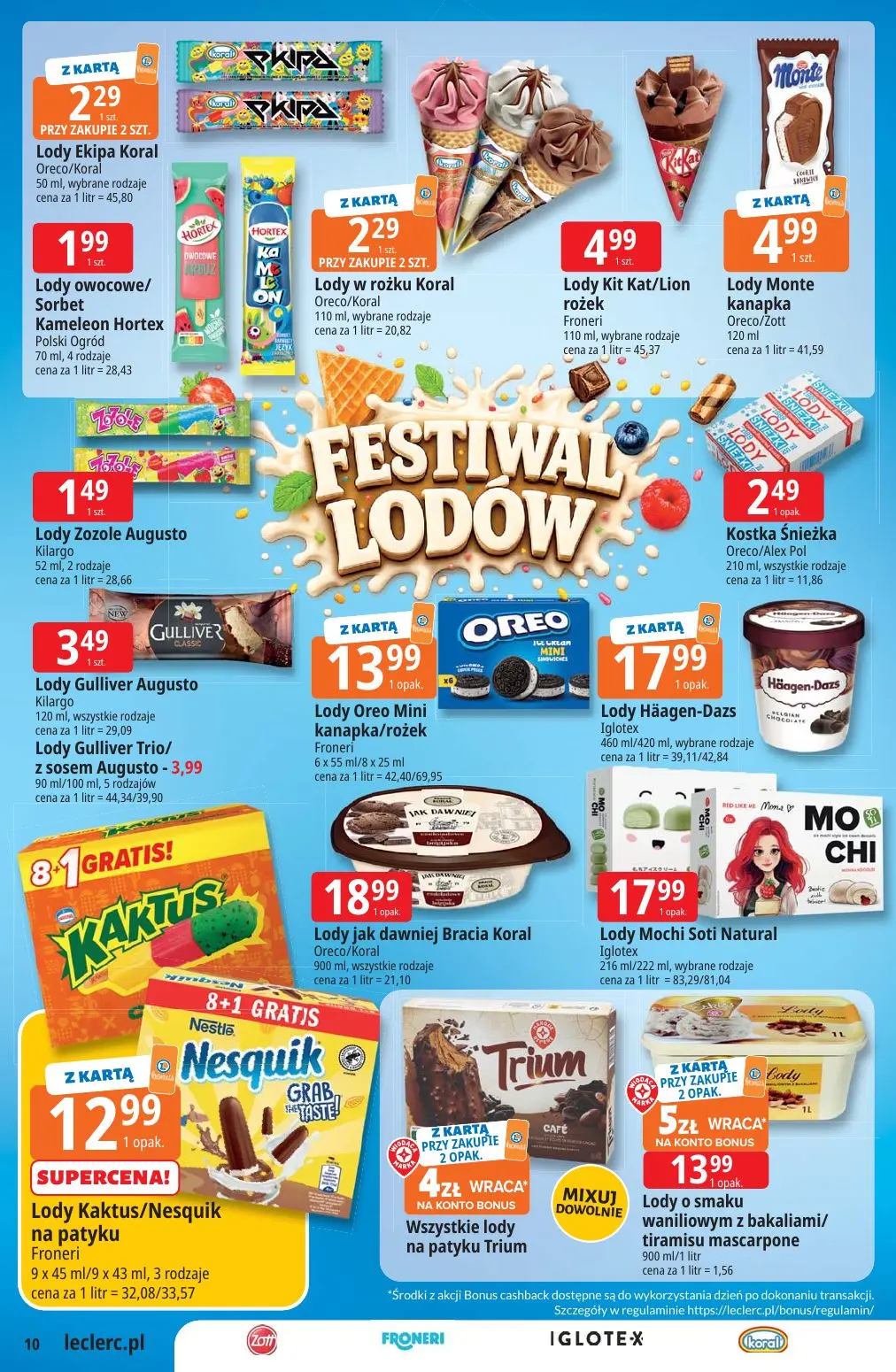 gazetka promocyjna E.Leclerc Top marki - oferta rozszerzona - Strona 10