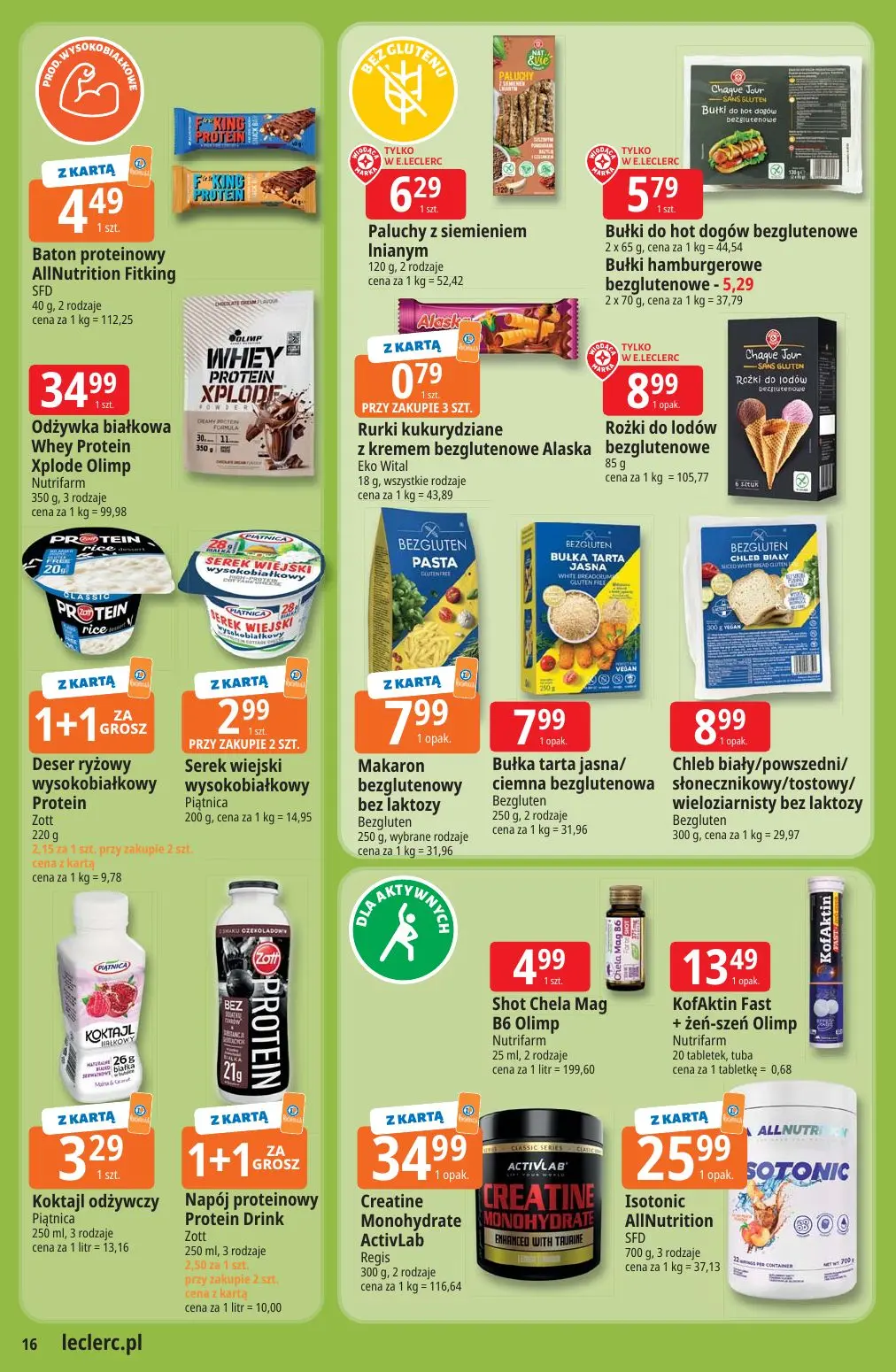 gazetka promocyjna E.Leclerc Top marki - oferta rozszerzona - Strona 16